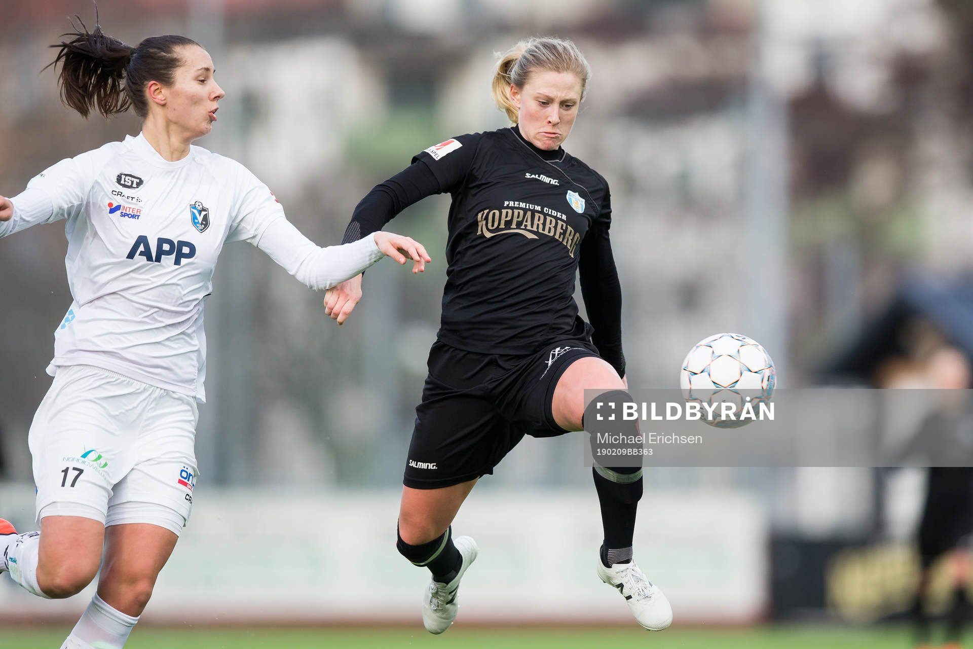 Växjös Nellie Karlsson och Göteborgs Rebecka Blomqvist