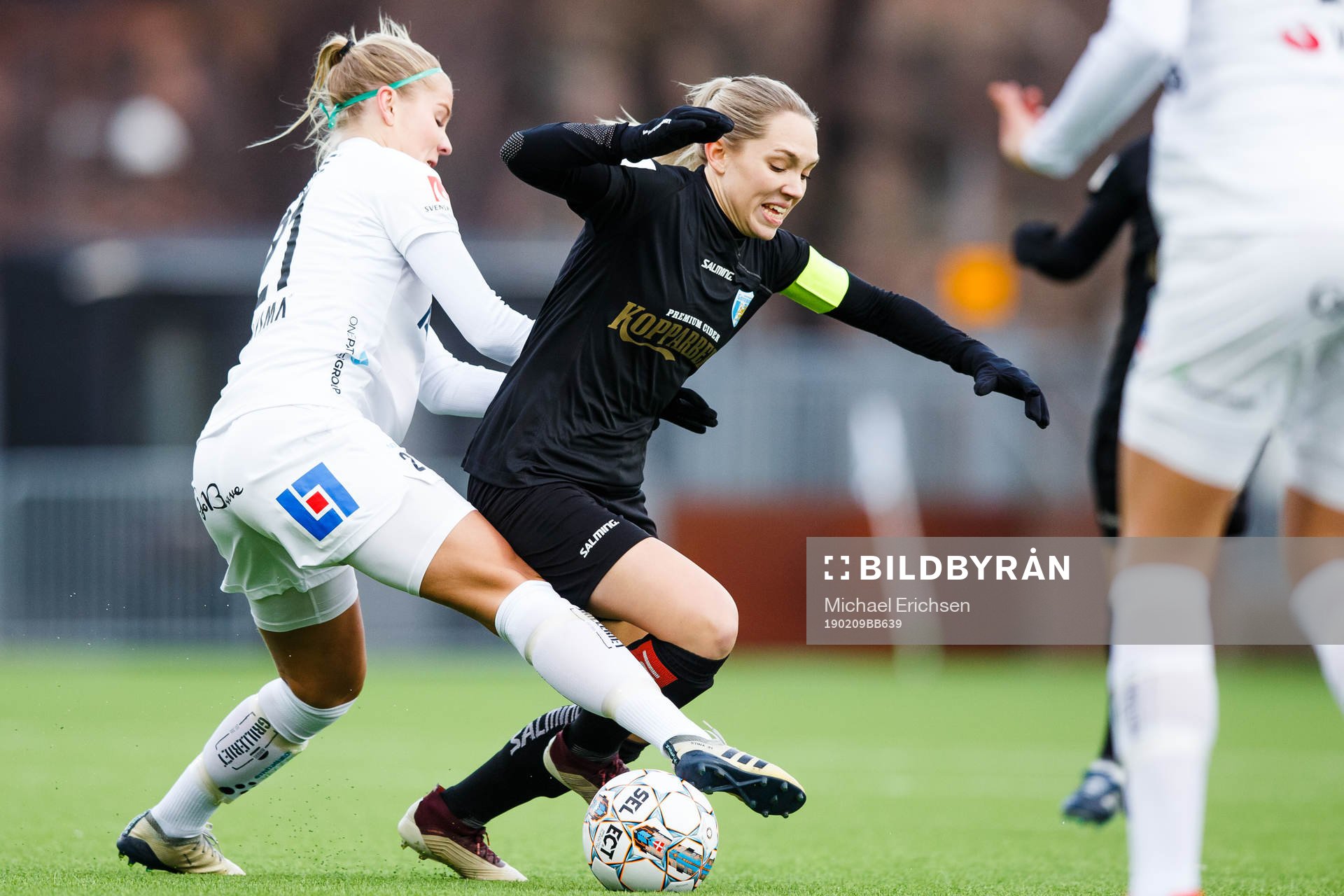 Växjös Stina Lennartsson och Göteborgs Elin Rubensson
