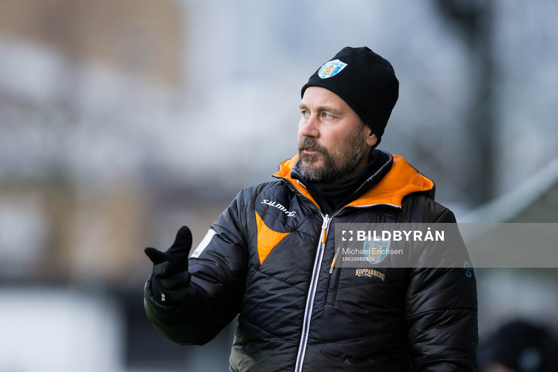 Göteborgs tränare Marcus Lantz