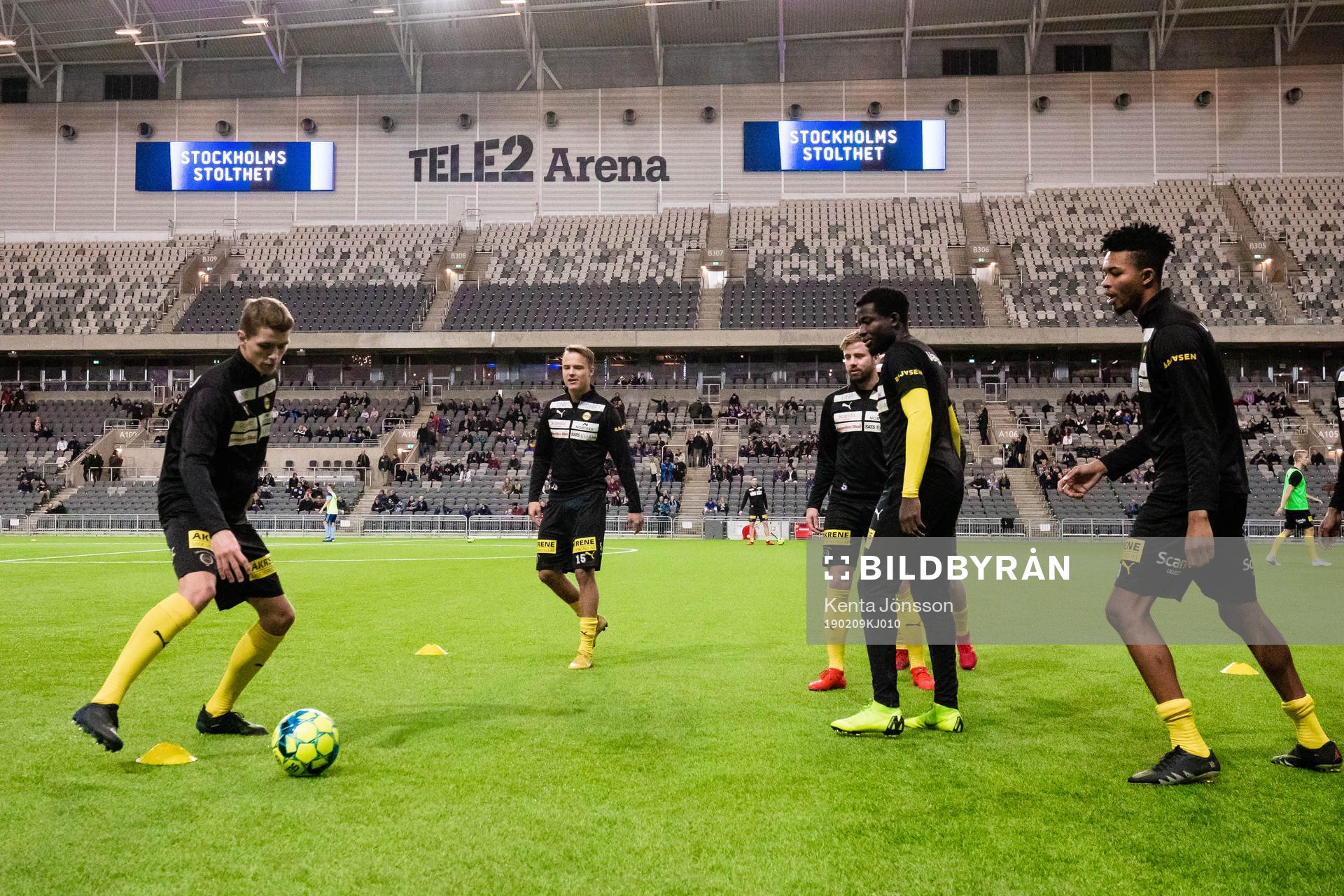 Lilleströms spelare värmer upp