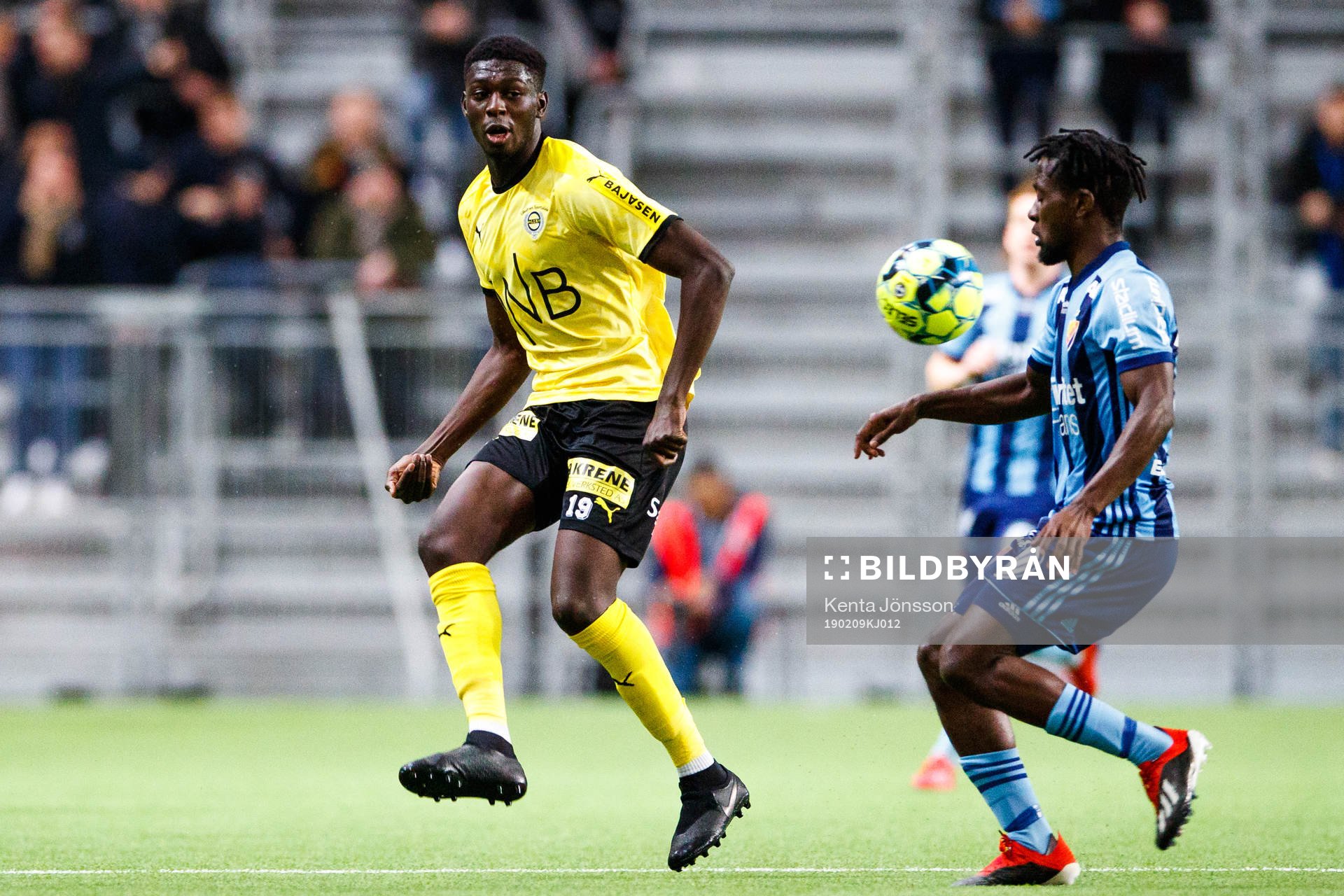 Lilleströms Sheriff Sinyan och Djurgårdens Buya Turay