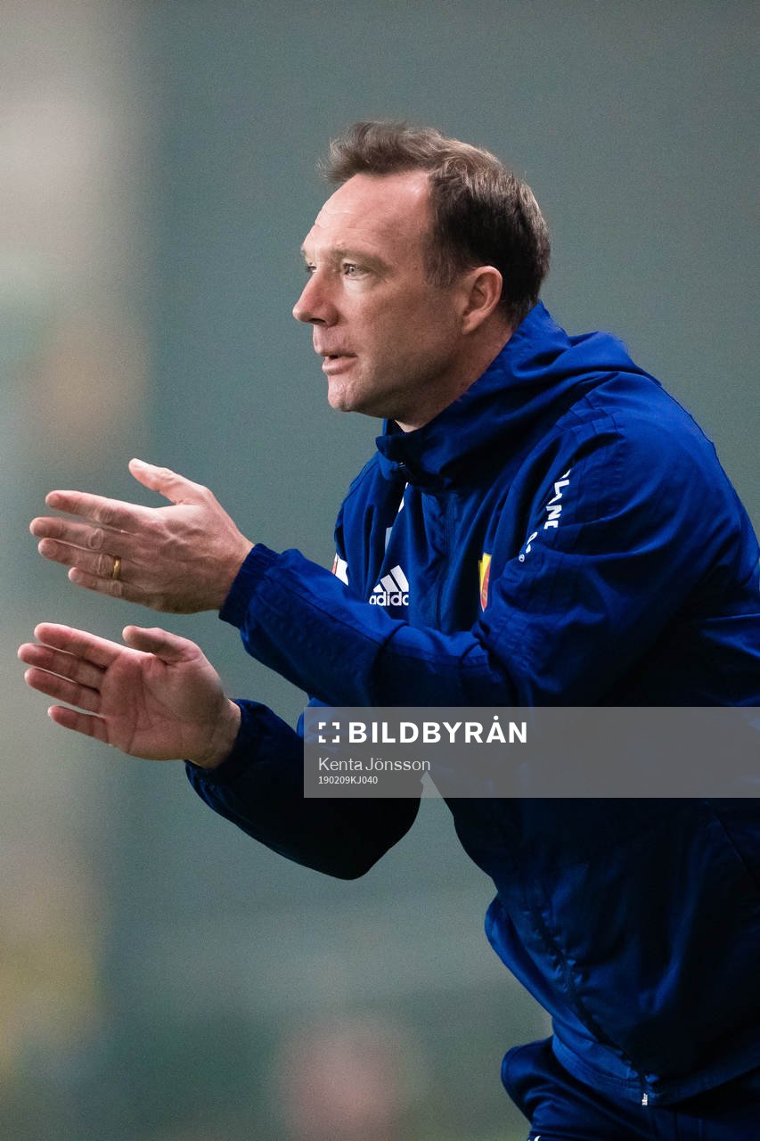 Djurgårdens tränare Kim Bergstrand