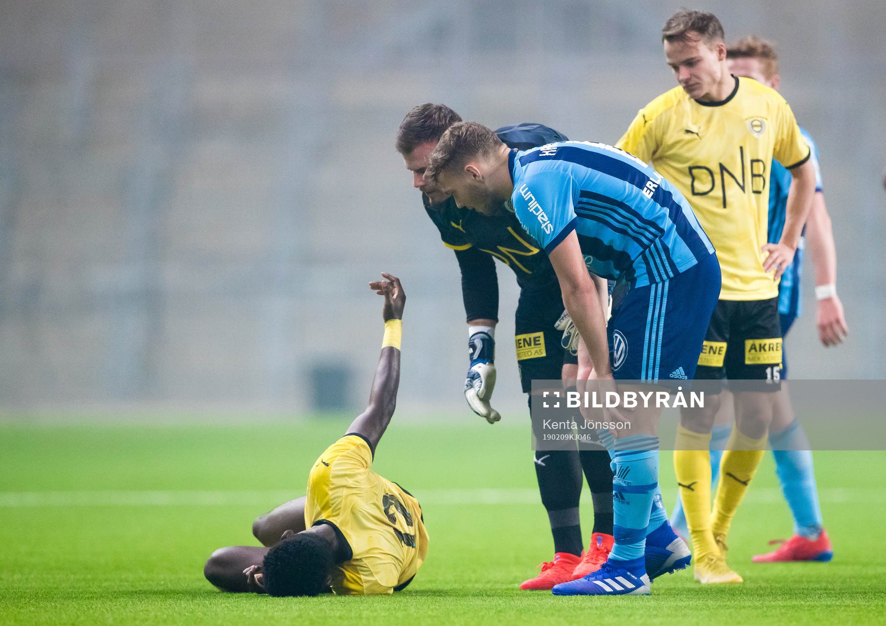 Lilleströms Raphael Ayagwa har skadat sig