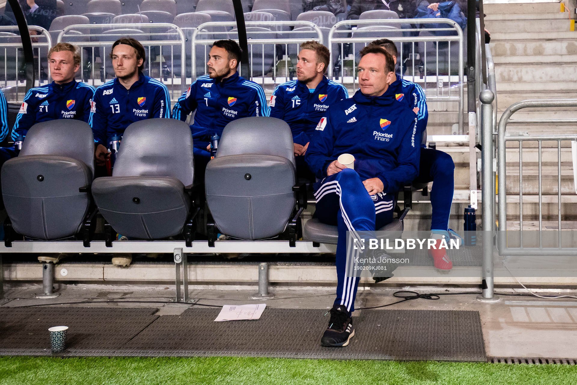 Djurgårdens tränare Kim Bergstrand