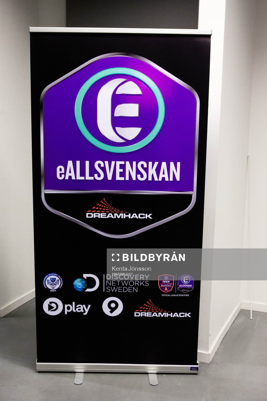 En skylt för eAllsvenskan