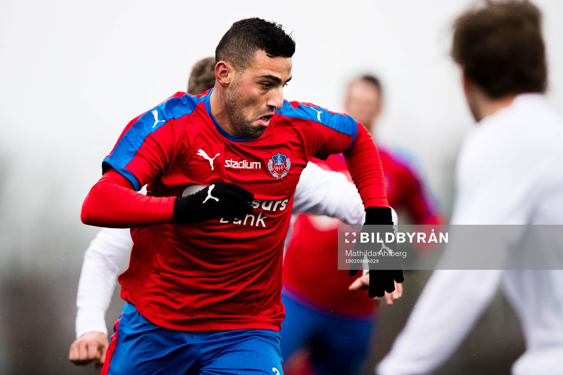 Helsingborgs provspelare Chris David