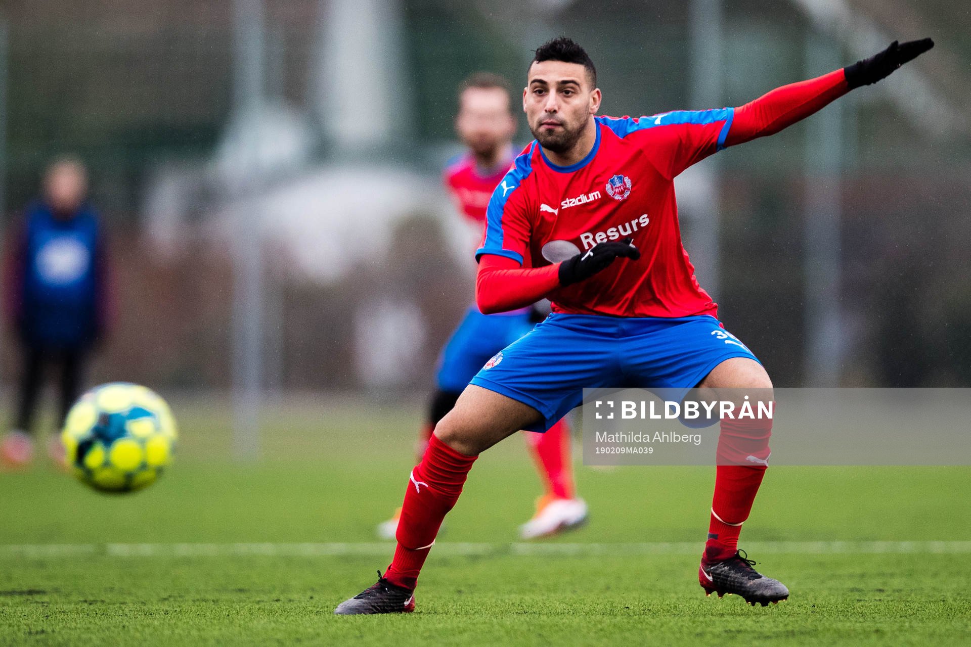 Helsingborgs provspelare Chris David