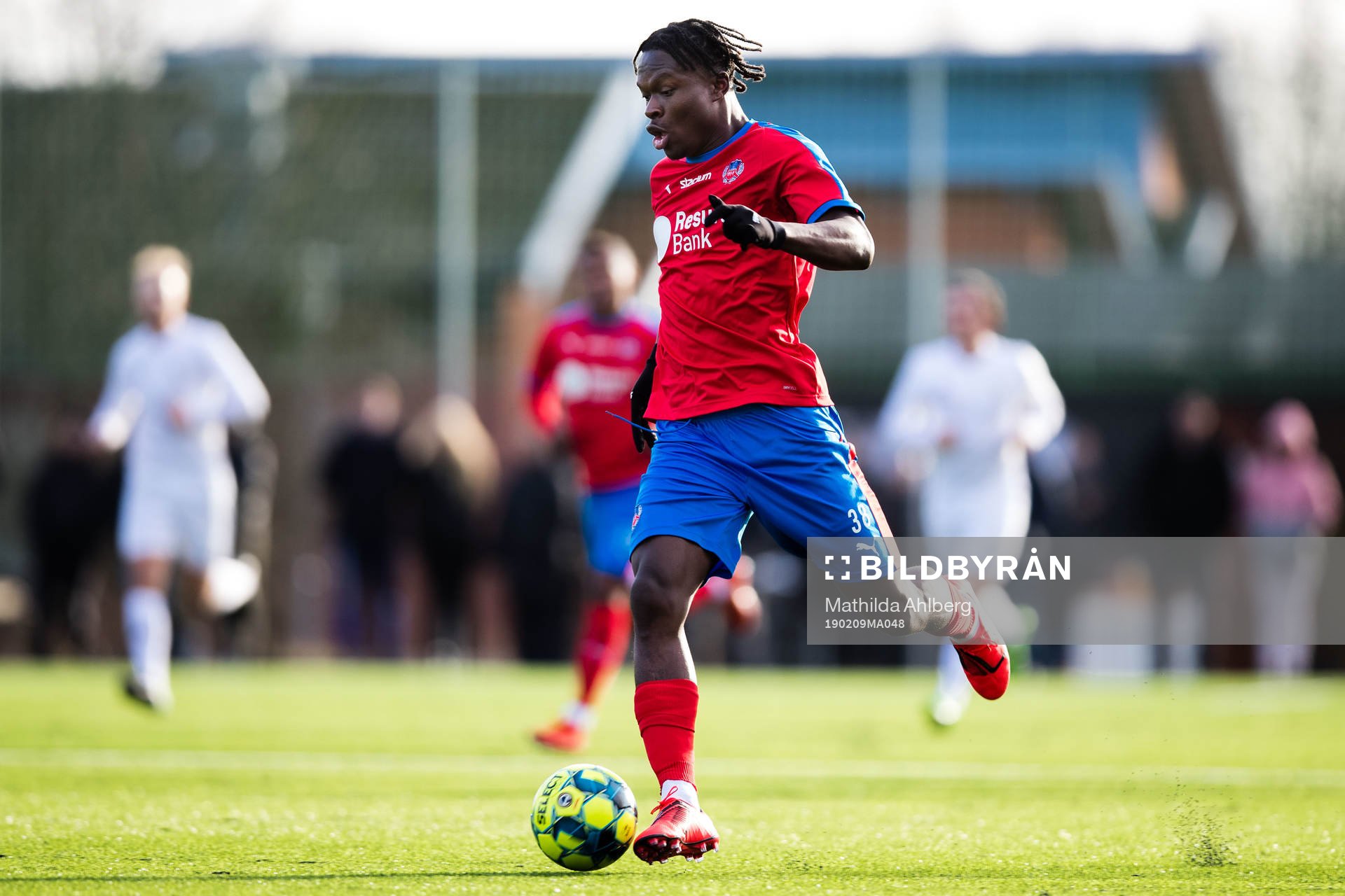 Helsingborgs provspelare Noel Mbo