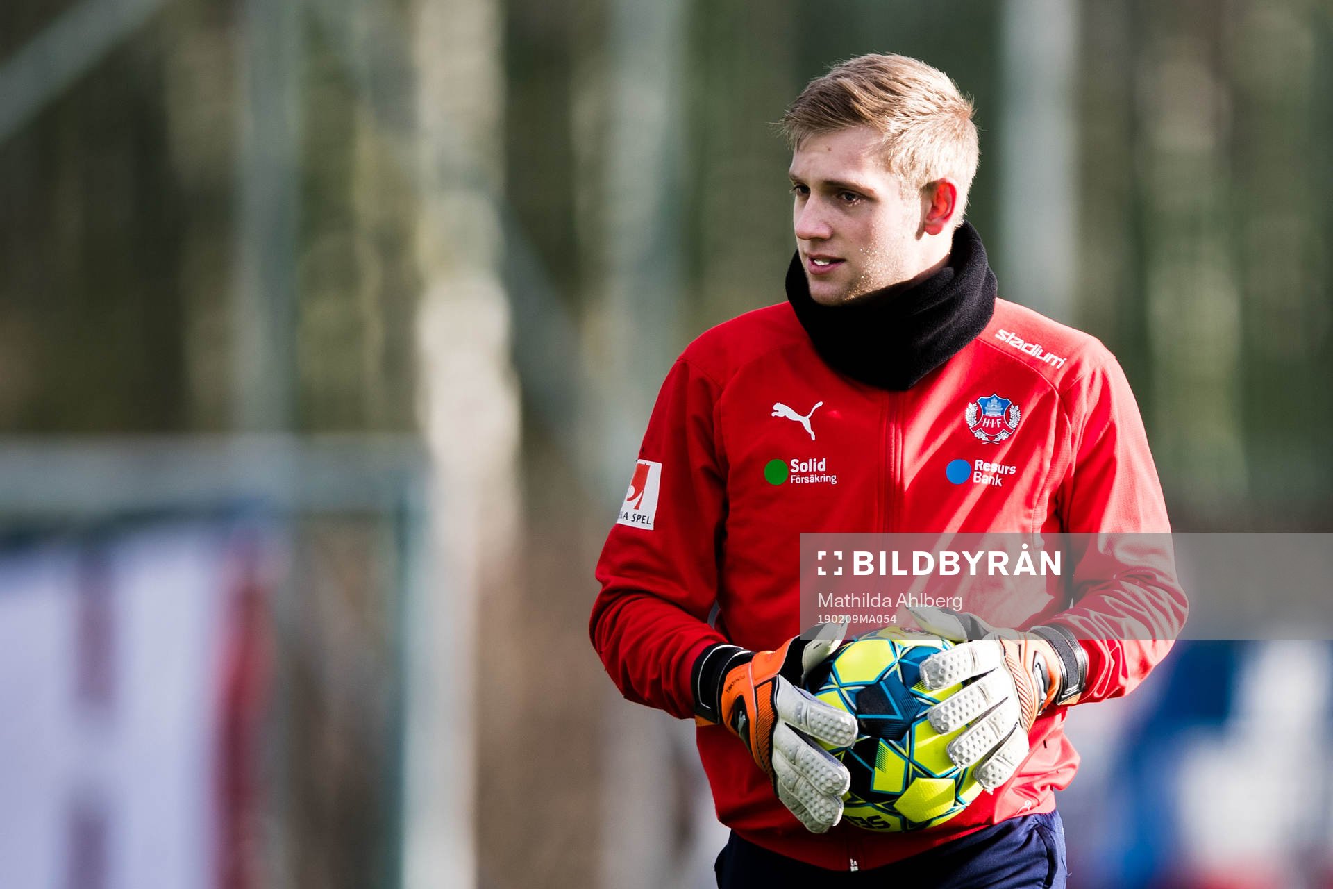 Helsingborgs målvakt Ian Pettersson