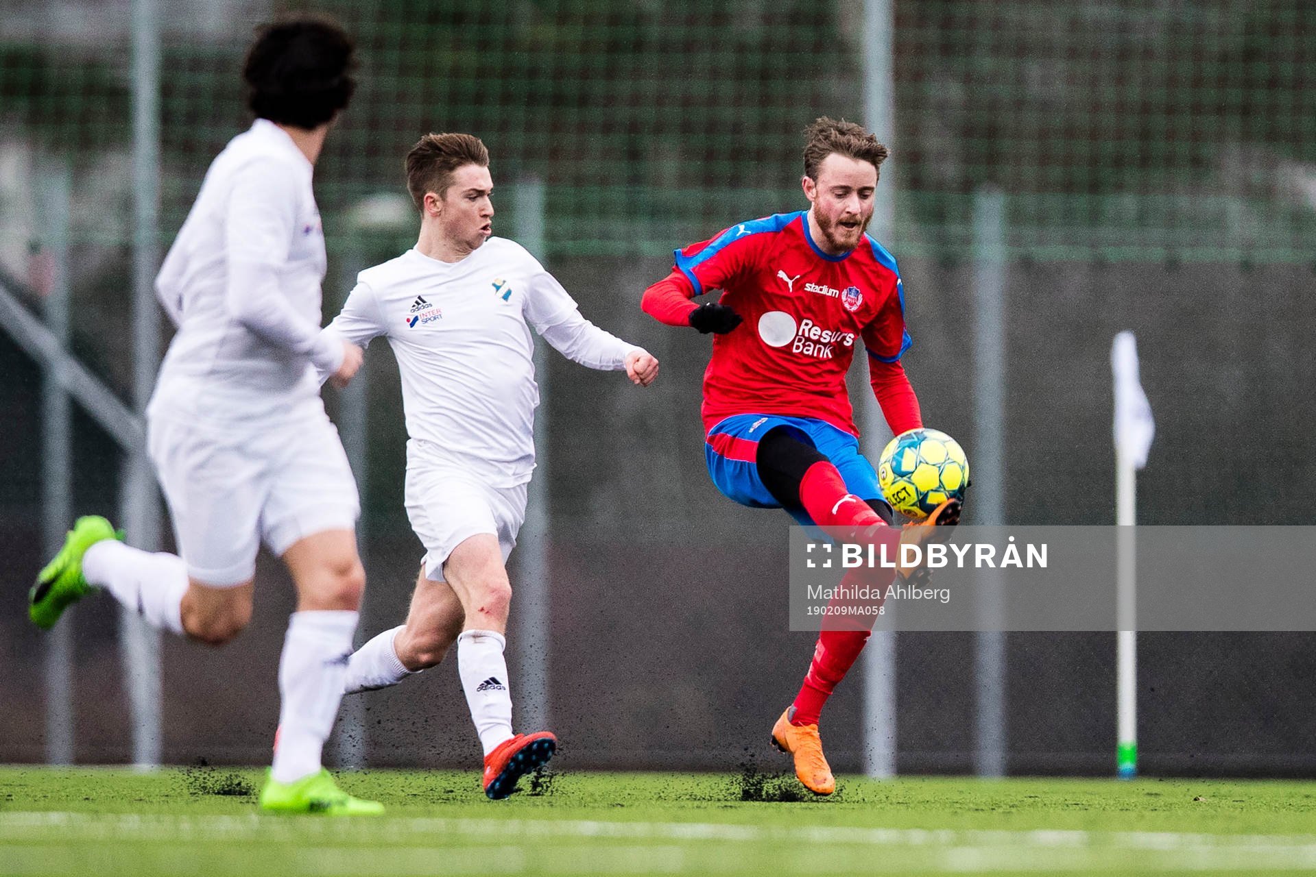 Östers David Johannesson och Helsingborgs Rasmus Jönsson