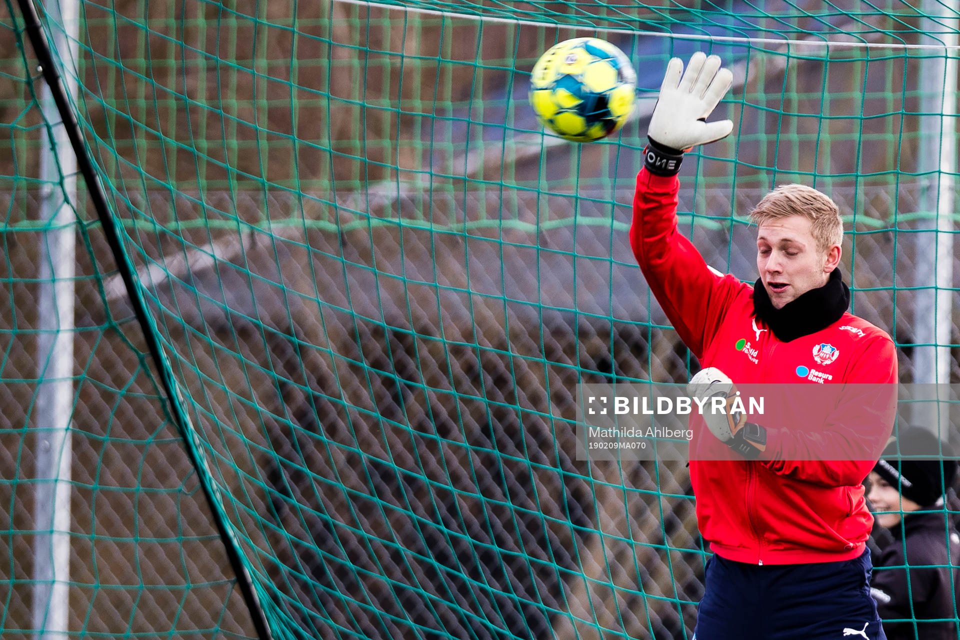 Helsingborgs målvakt Ian Pettersson
