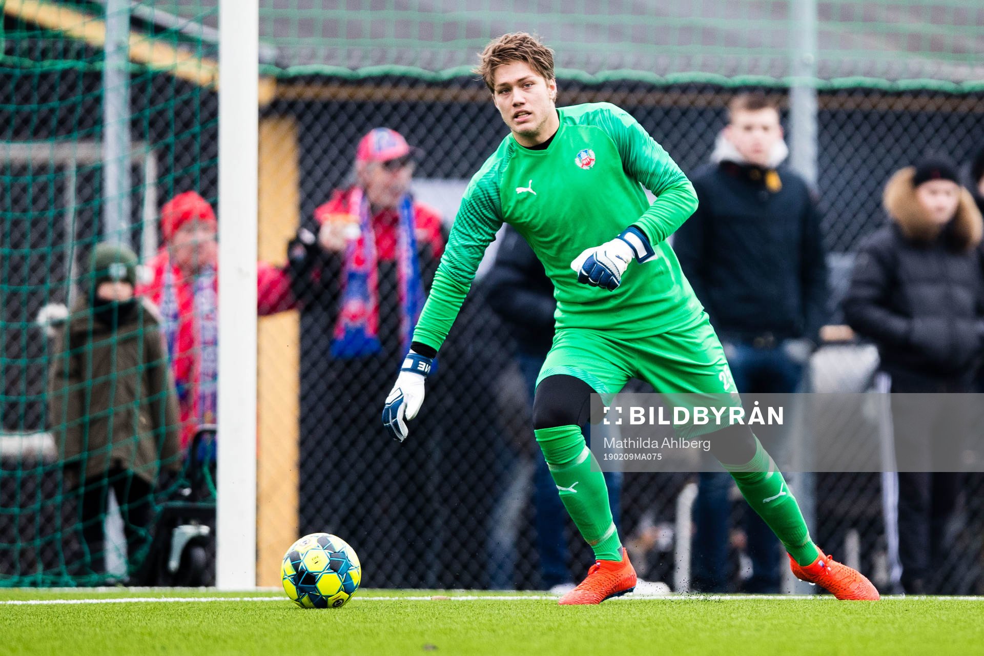 Helsingborgs målvakt Kalle Joelsson
