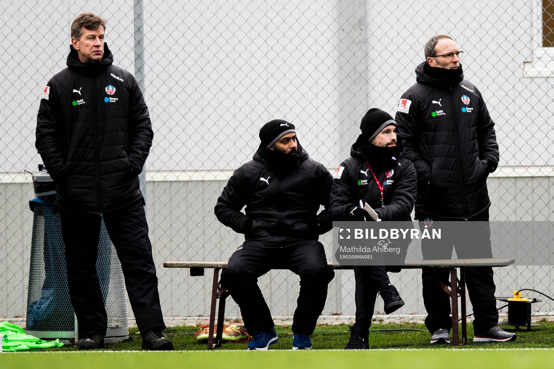 Helsingborgs assisterande tränare Christoffer Andersson