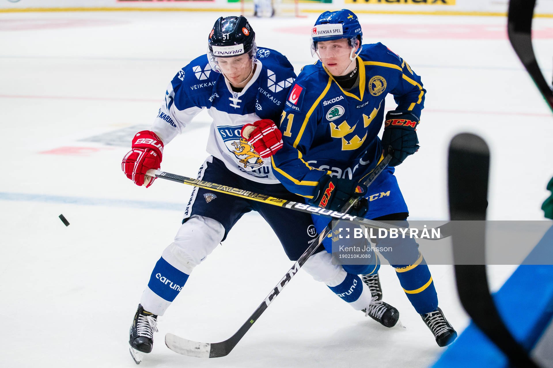 Kristian Näkyvä of Finland and Jonathan Davidsson of
