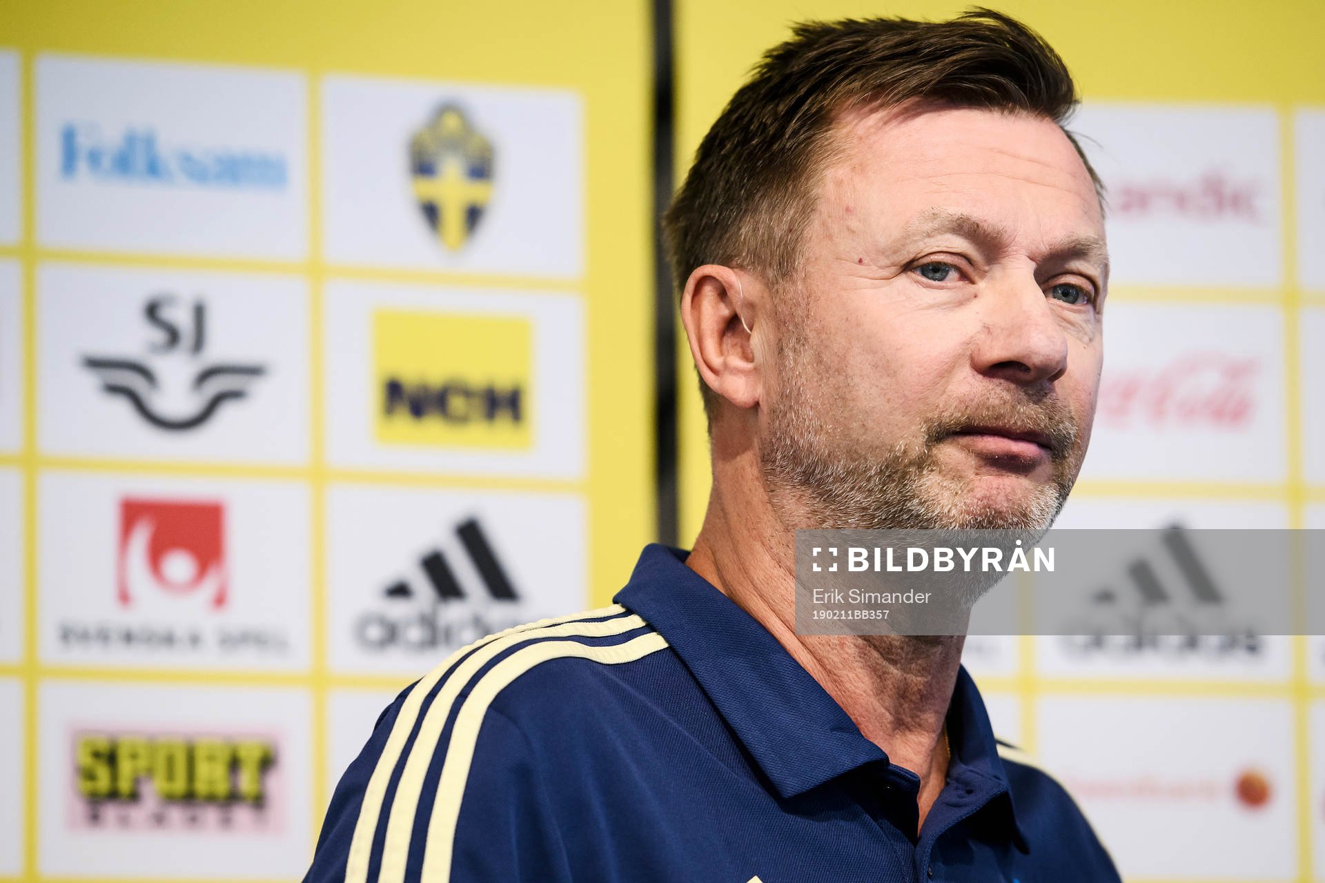 Peter Gerhardsson, förbundskapten för damlandslaget