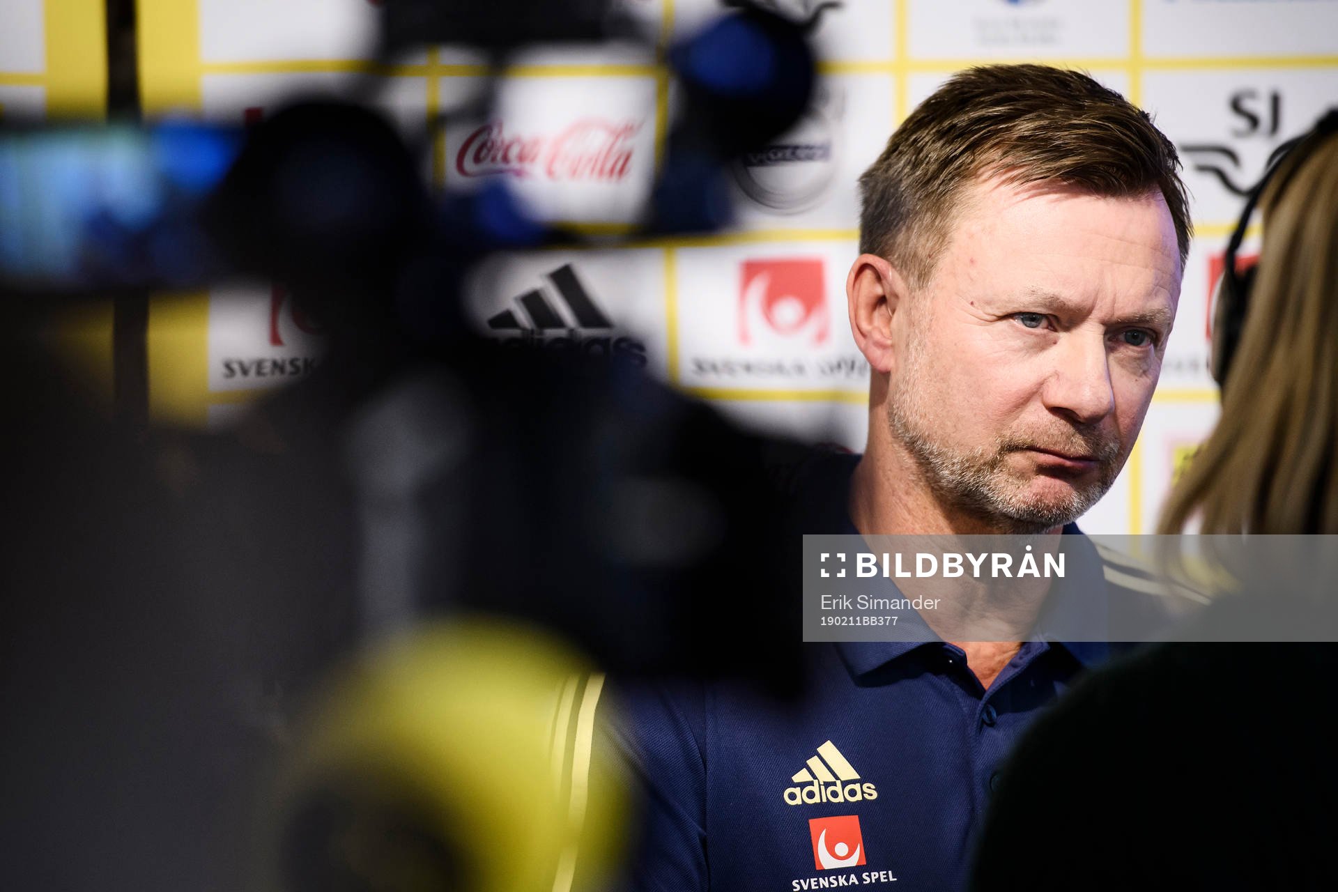 Peter Gerhardsson, förbundskapten för damlandslaget