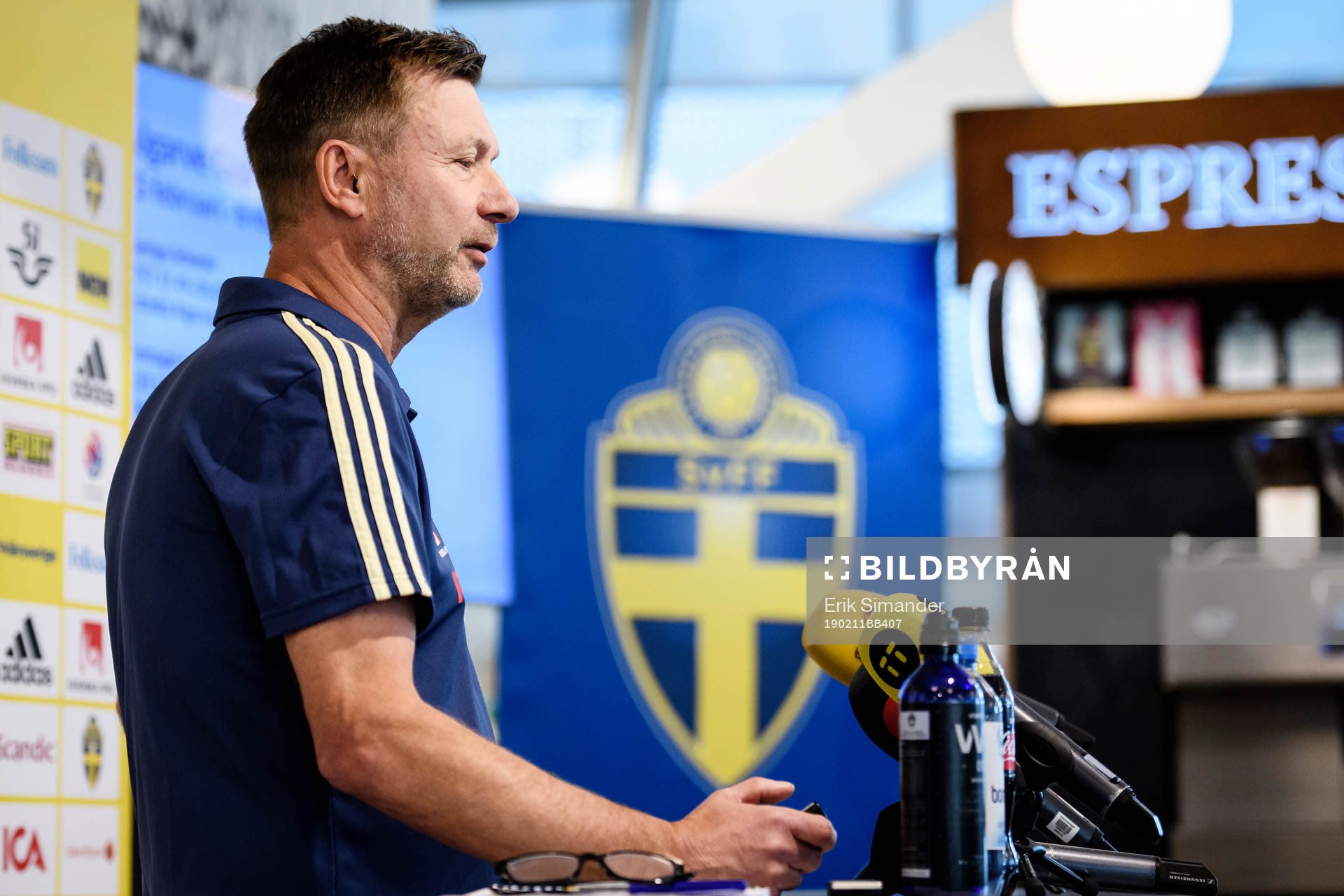 Peter Gerhardsson, förbundskapten för damlandslaget