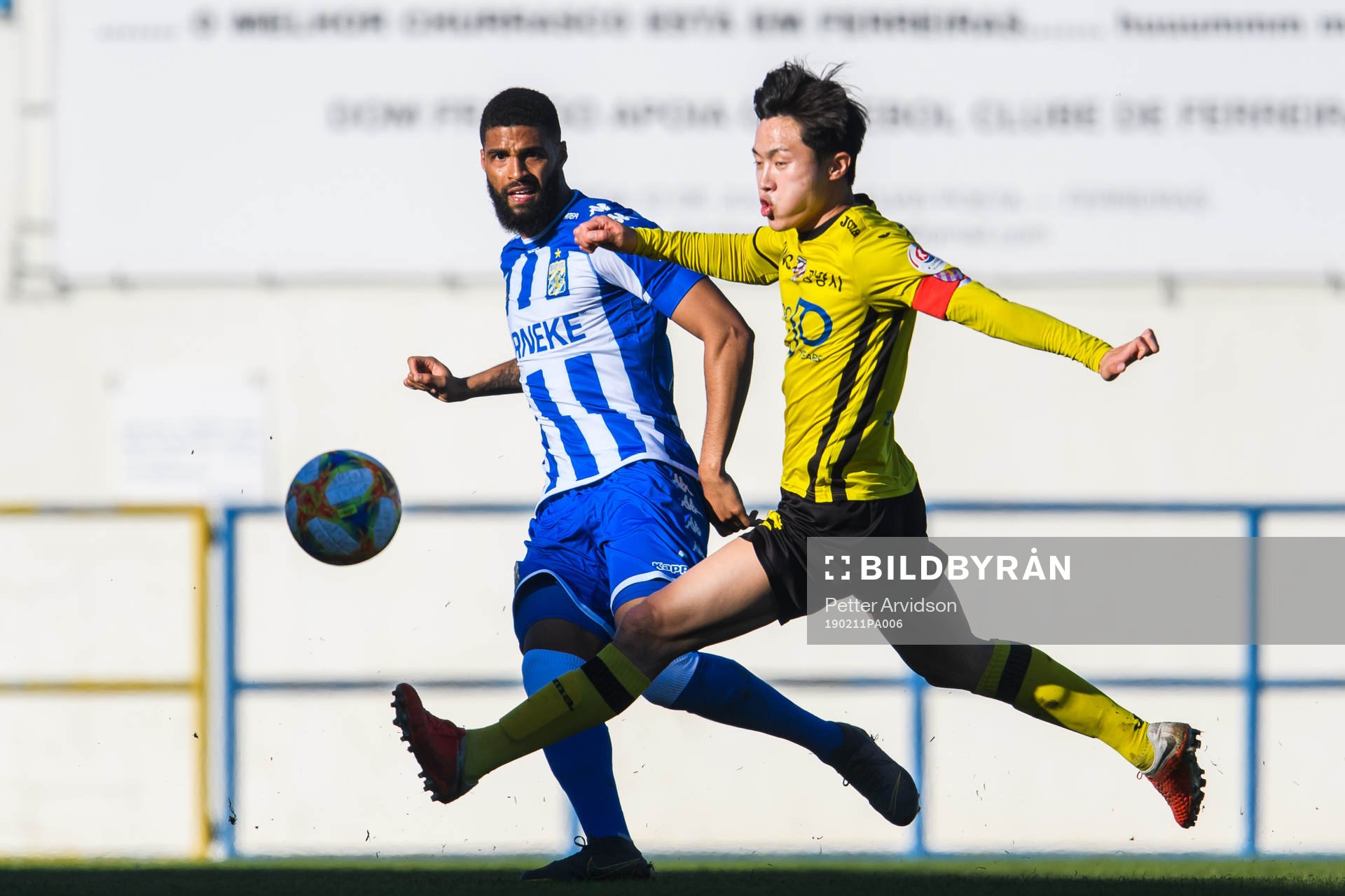 IFK Göteborgs Kristopher Da Graca och Jeonnam Dragons Kan