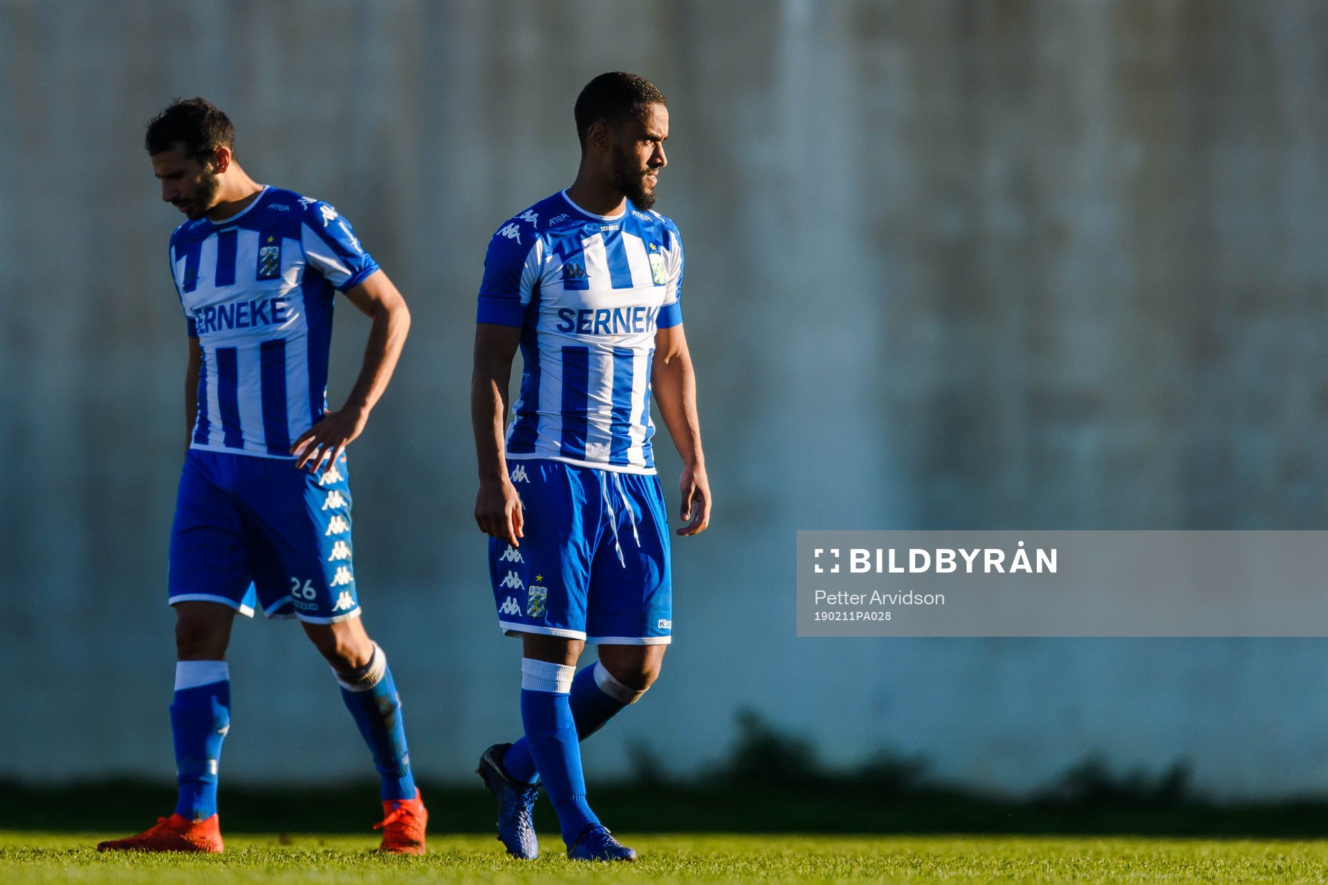 IFK Göteborgs André Calisir och Junes Barny