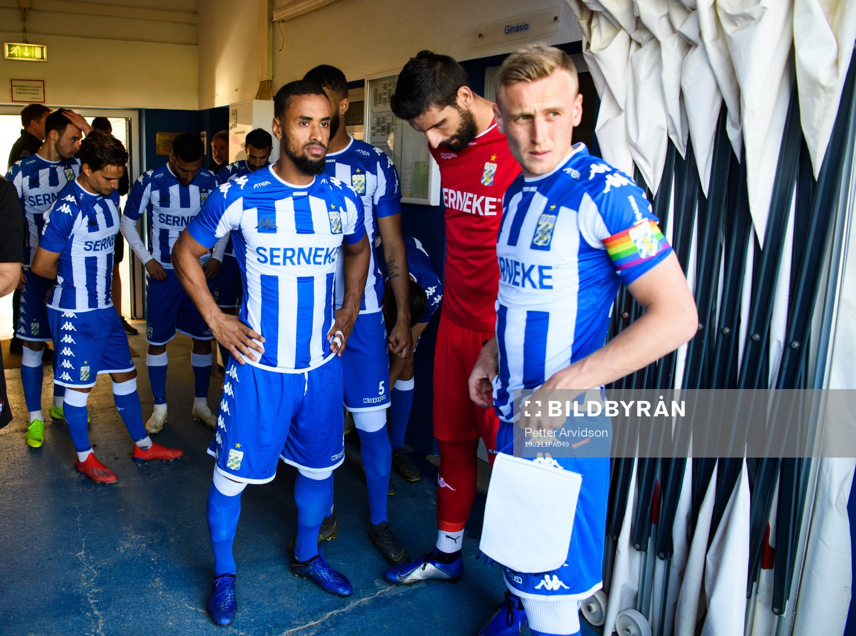 IFK Göteborgs Junes Barny, målvakt Giannis Anestis och