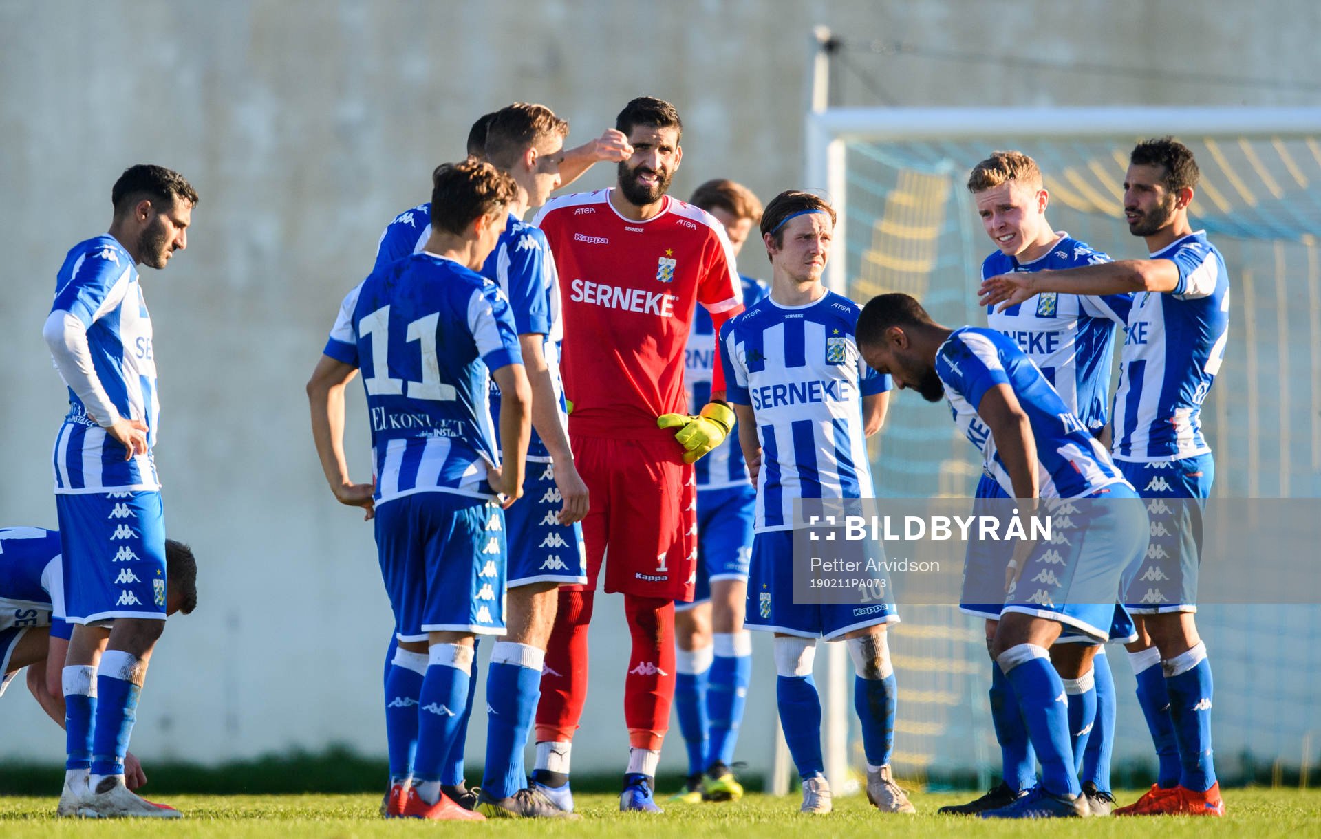 IFK Göteborgs spelare deppar
