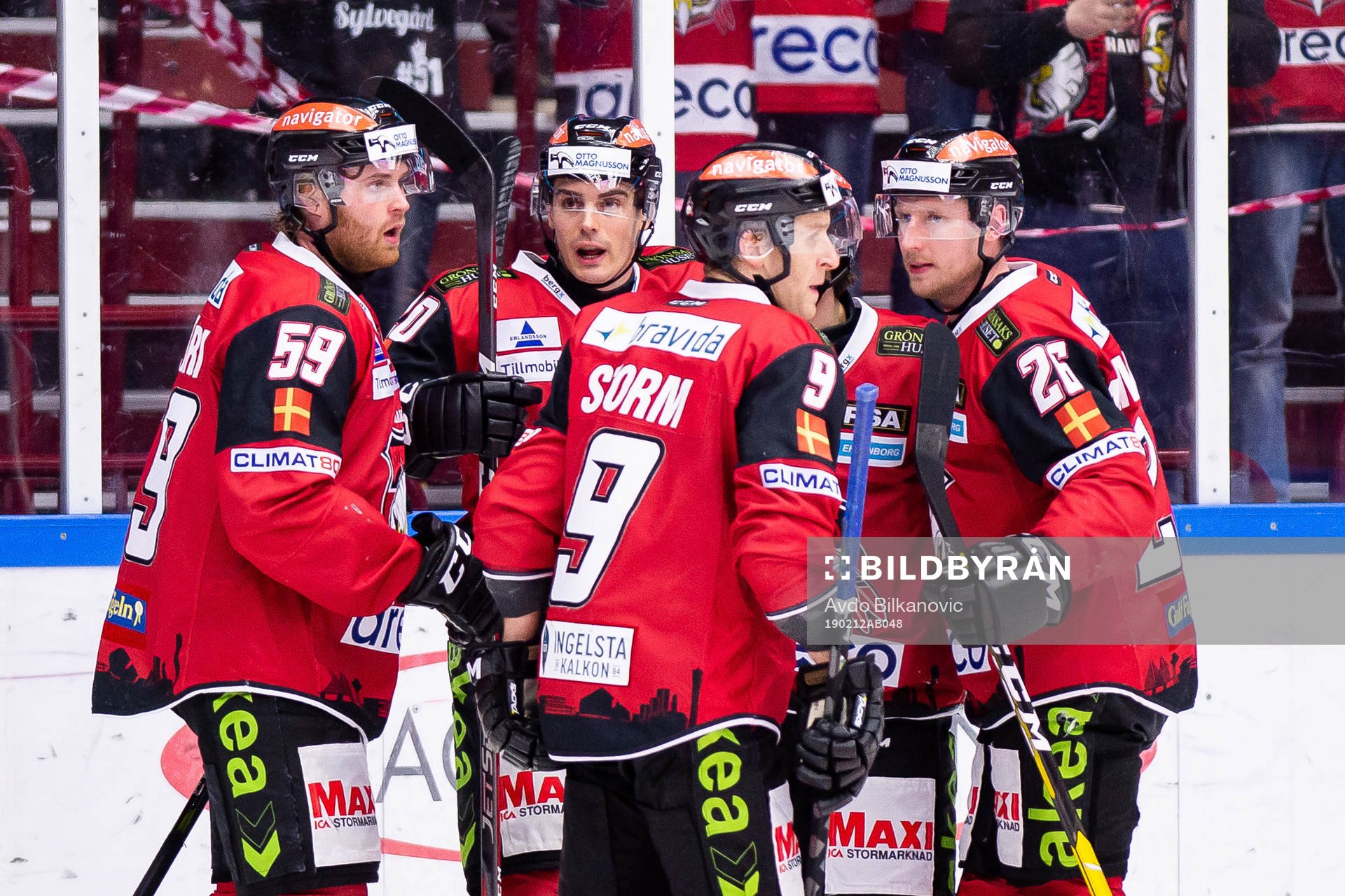 Malmö Redhawks Henrik Hetta jublar