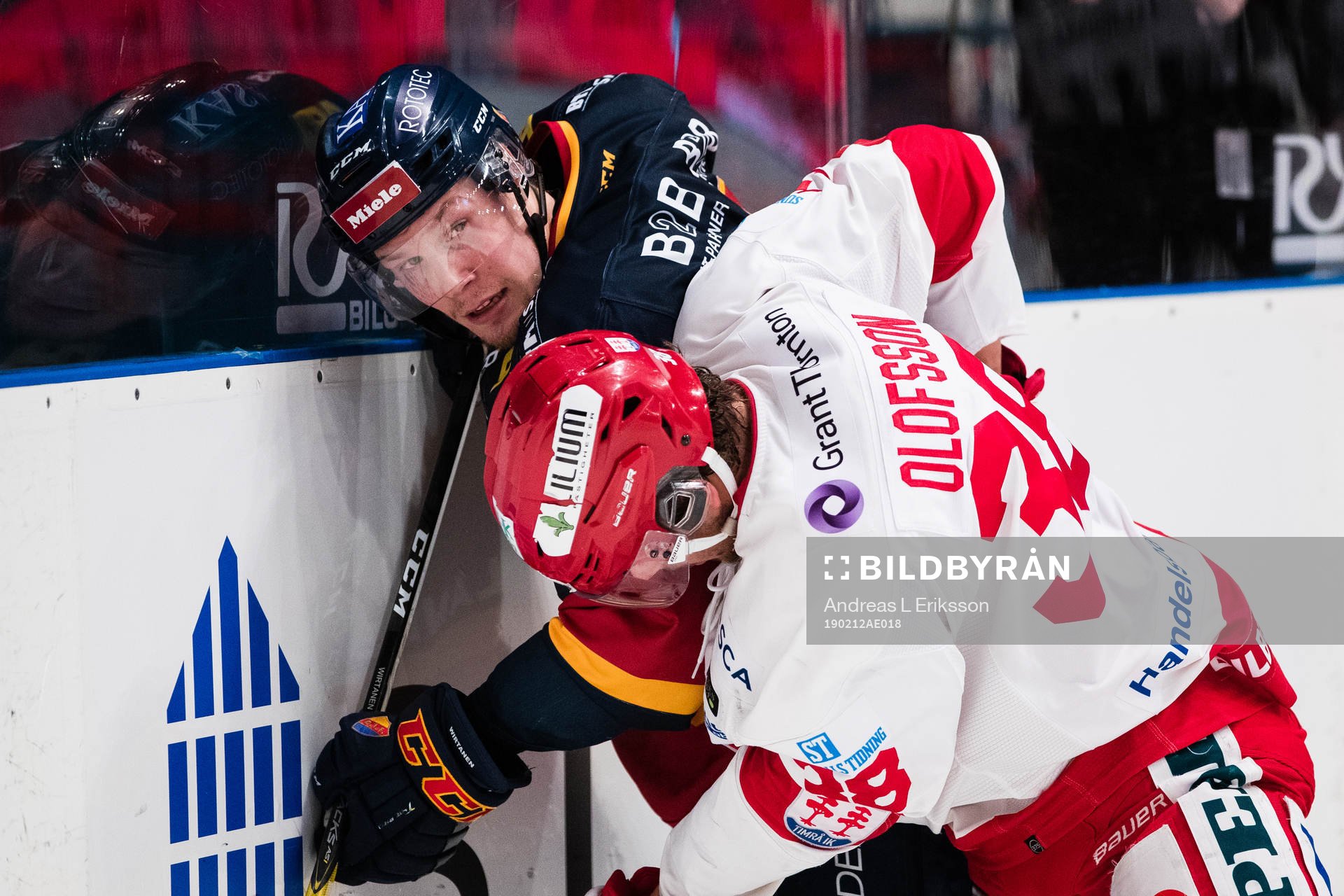 Djurgårdens Petteri Wirtanen och Timrås Jacob Olofsson