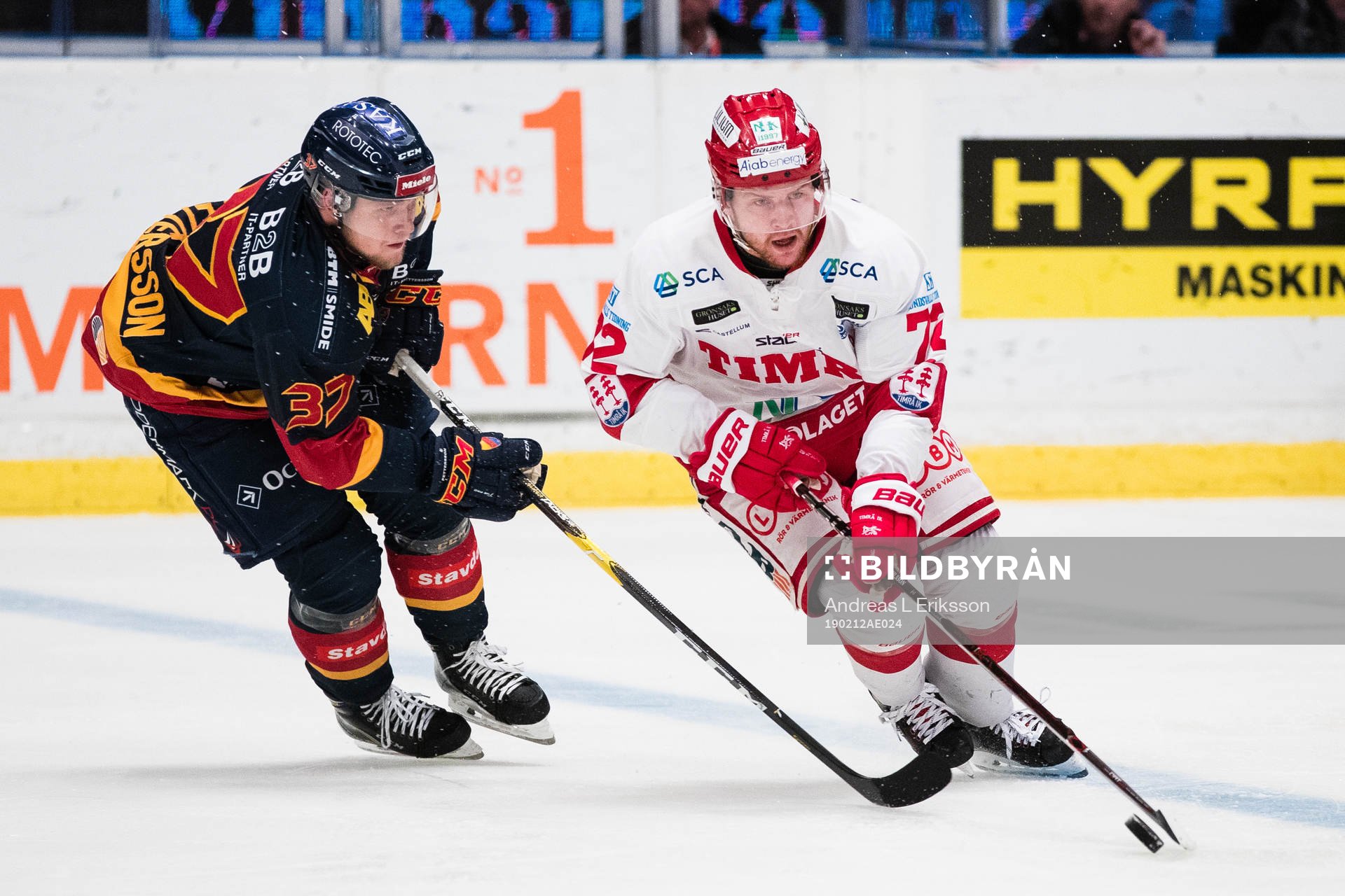 Djurgårdens Jesper Pettersson jagar Timrås Sebastian