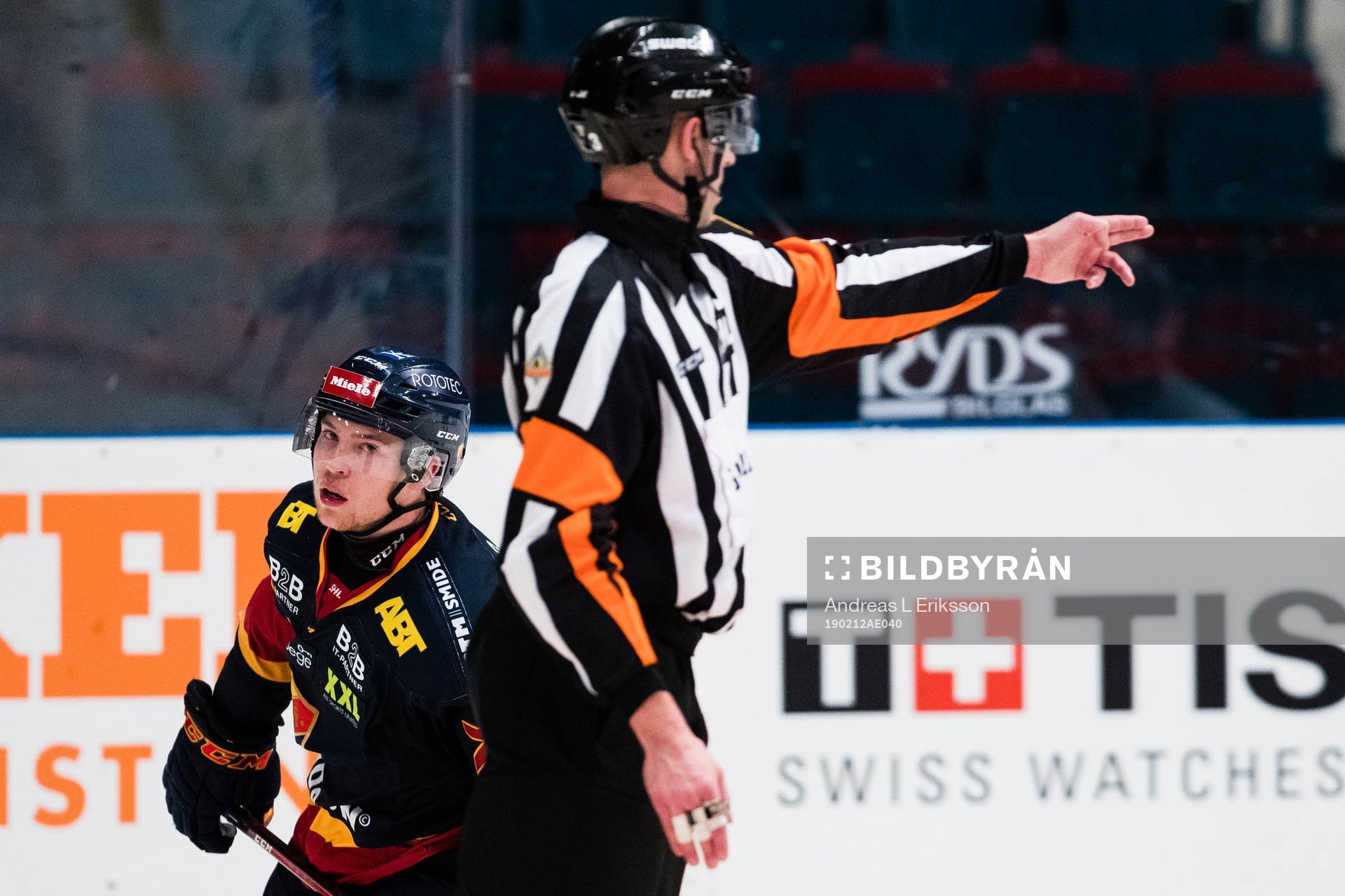 Djurgårdens Marcus Davidsson avgör ishockeymatchen i SHL