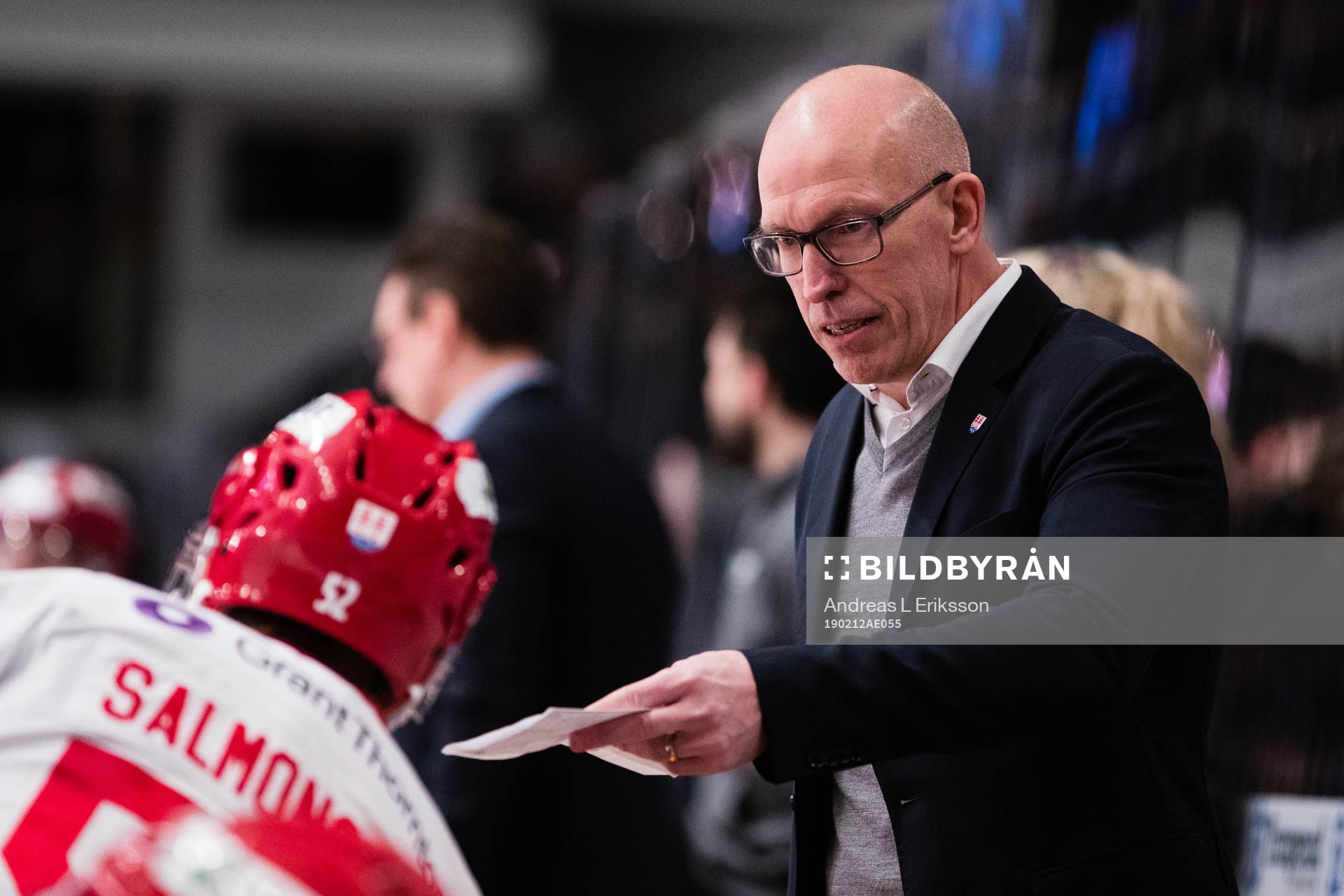 Timrås tränare Fredrik Andersson