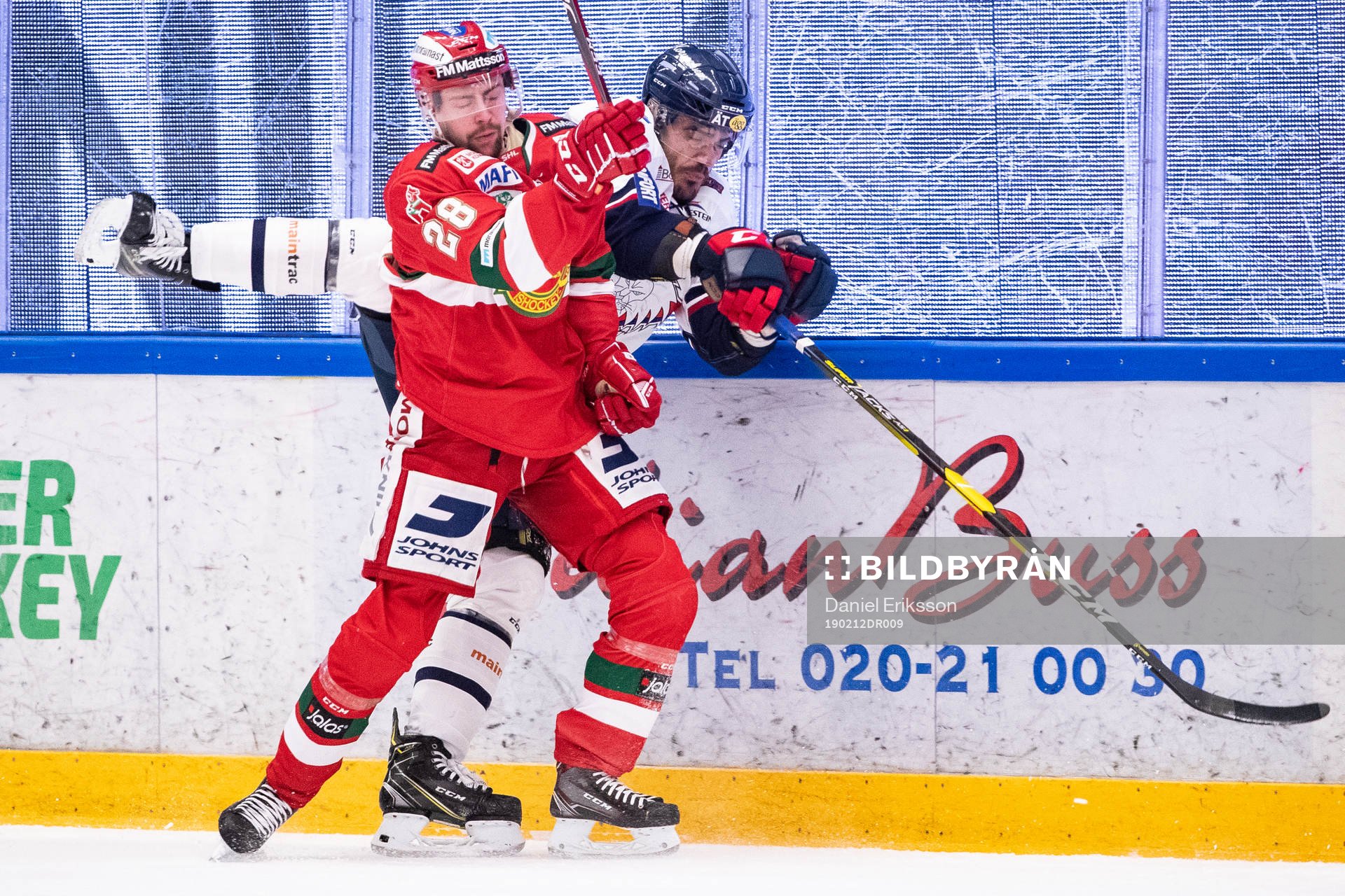 Moras Oskar Svanlund och Linköpings Almen Bibic