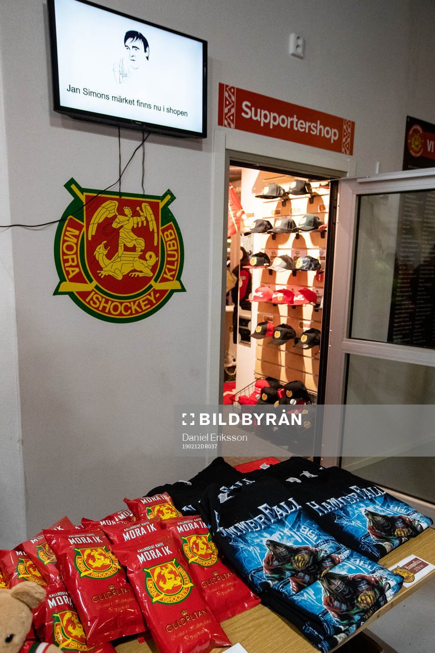 Moras supportershop i Jalas Arena