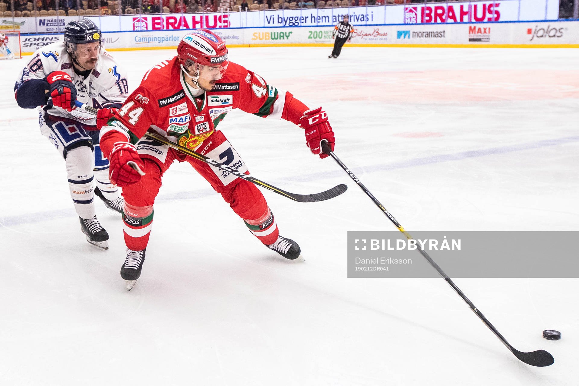 Linköpings James Wright och Moras Matej Stransky