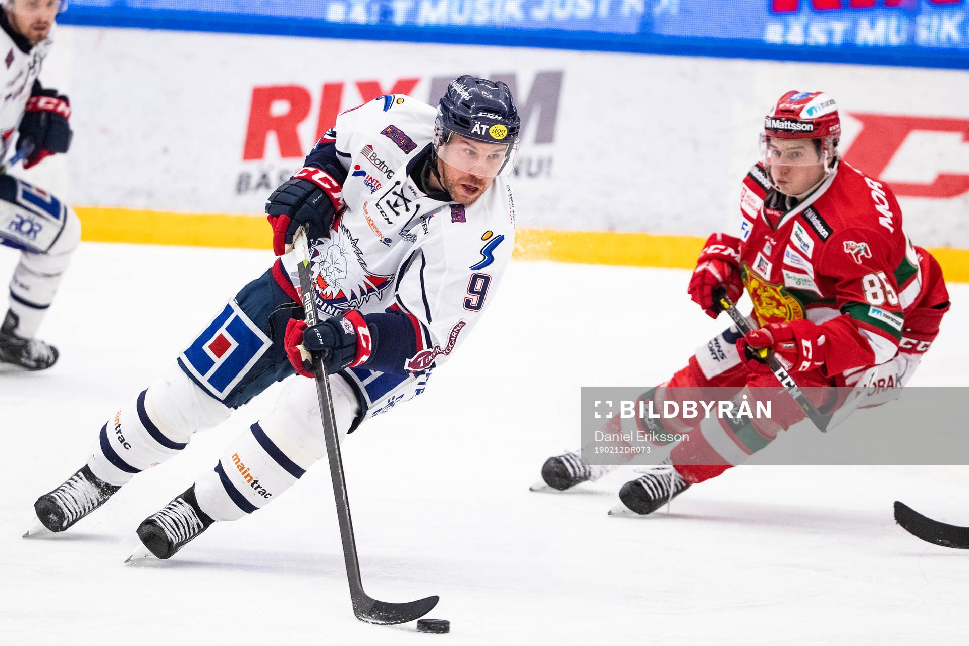 Linköpings Derek Roy och Moras Michael Haga