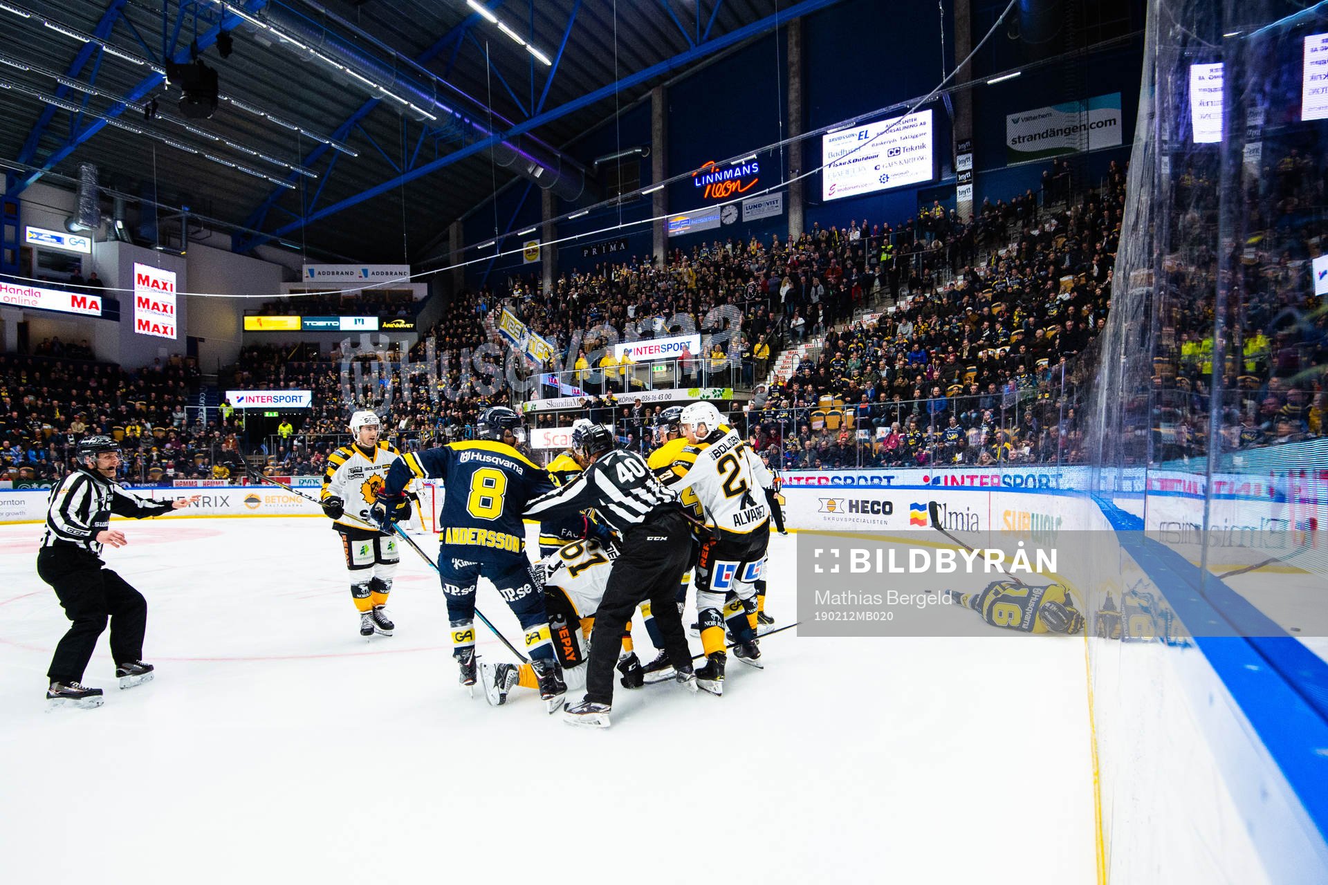 Bråk mellan spelarna