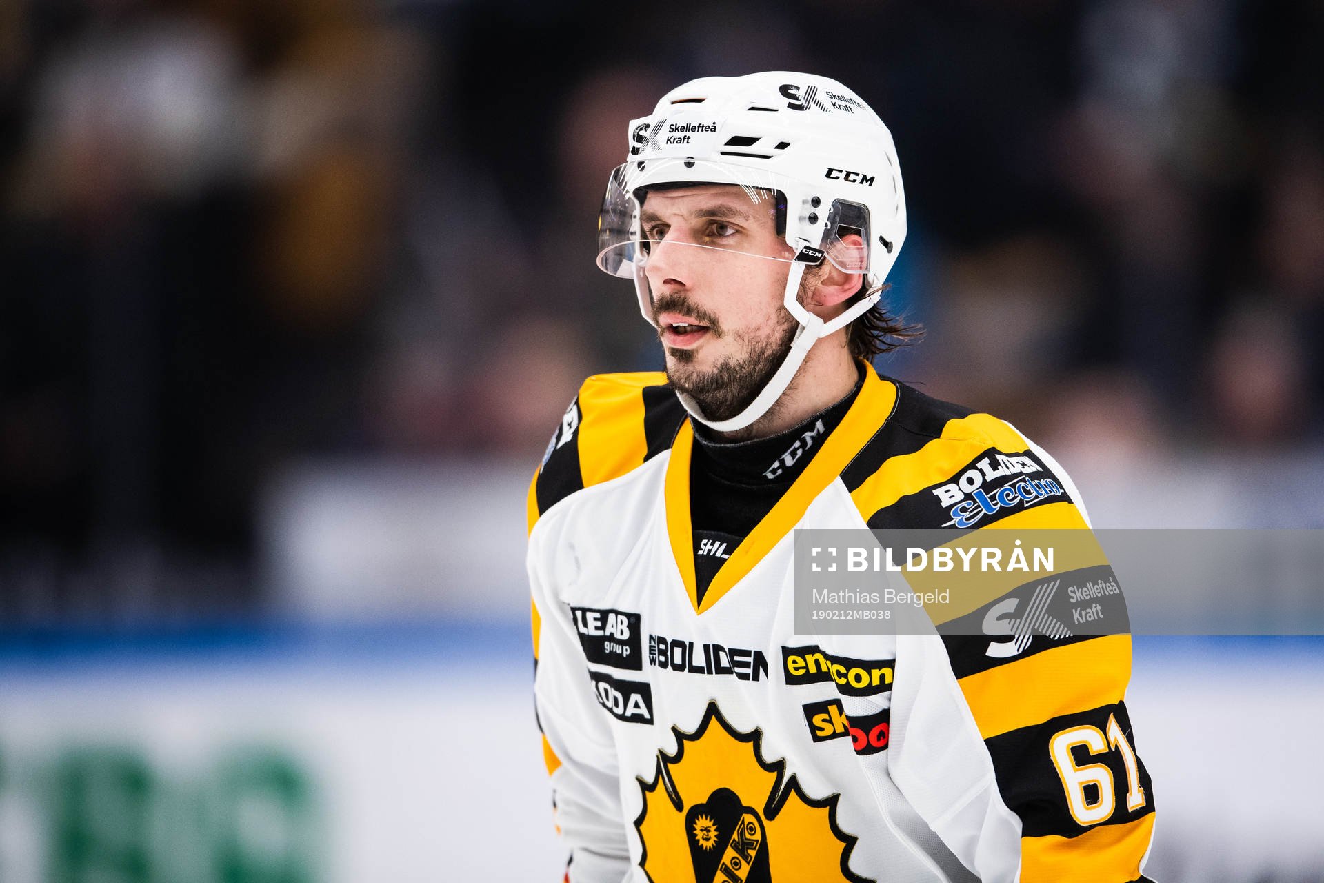 Skellefteås Fredrik Lindgren lämnar plan