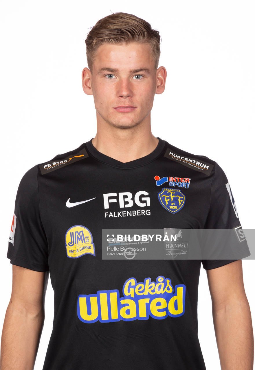 Falkenbergs målvakt Johan Brattberg