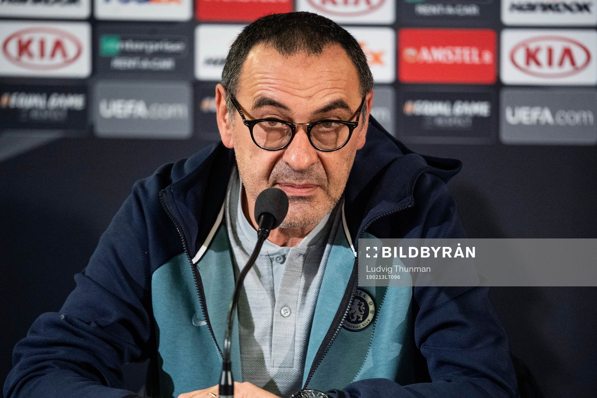 Maurizio Sarri head coach of Chelsea