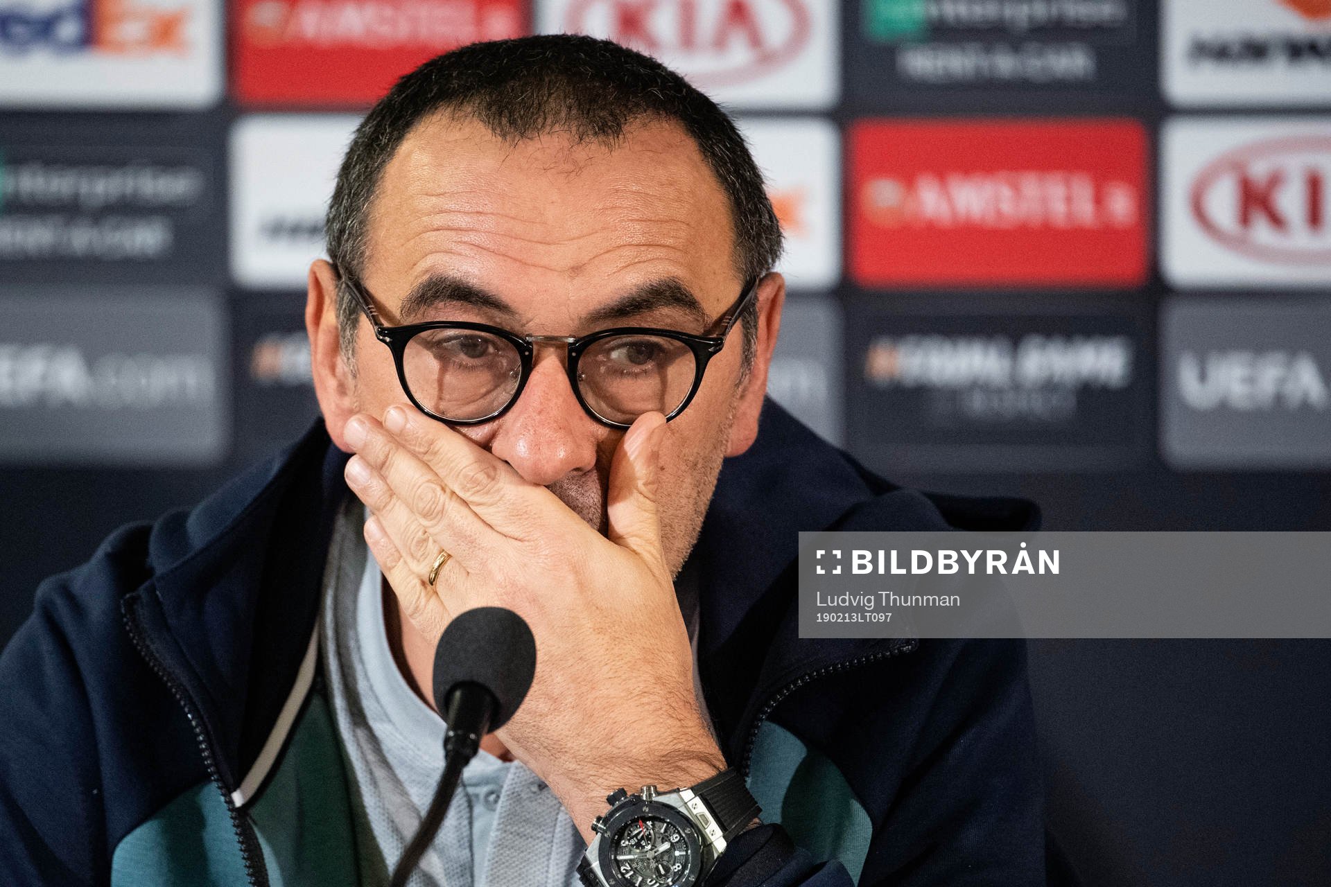 Maurizio Sarri head coach of Chelsea