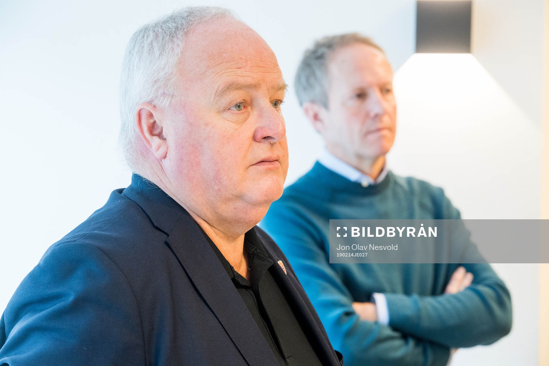 Terje Svendsen, President, and Pål Bjerketvedt, General