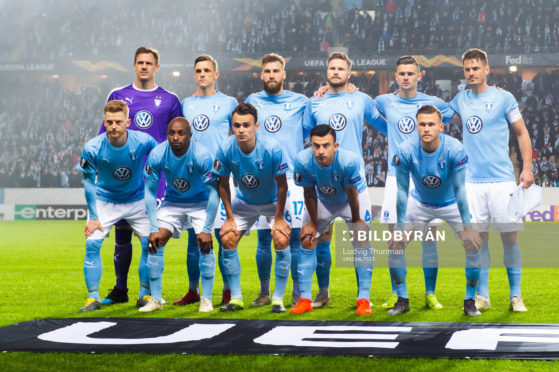 Starting eleven of Malmö FF