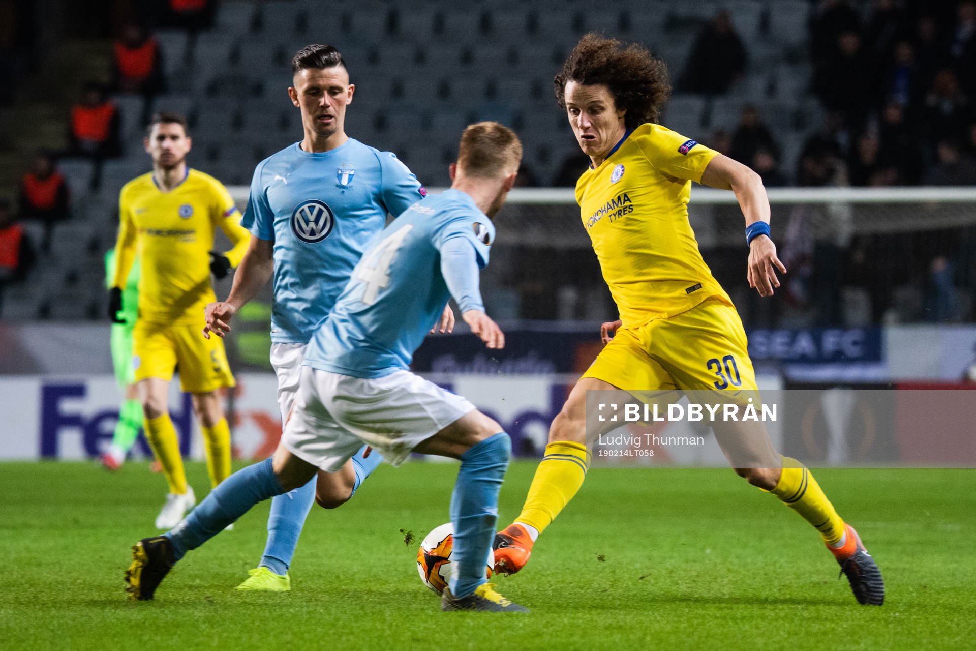 Marcus Antonsson and Anders Christiansen of Malmö FF