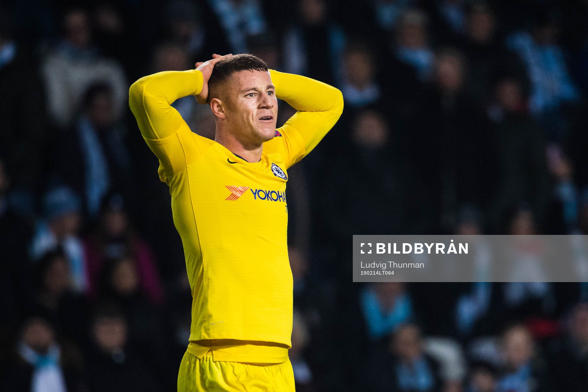 Ross Barkley of Chelsea looks dejected