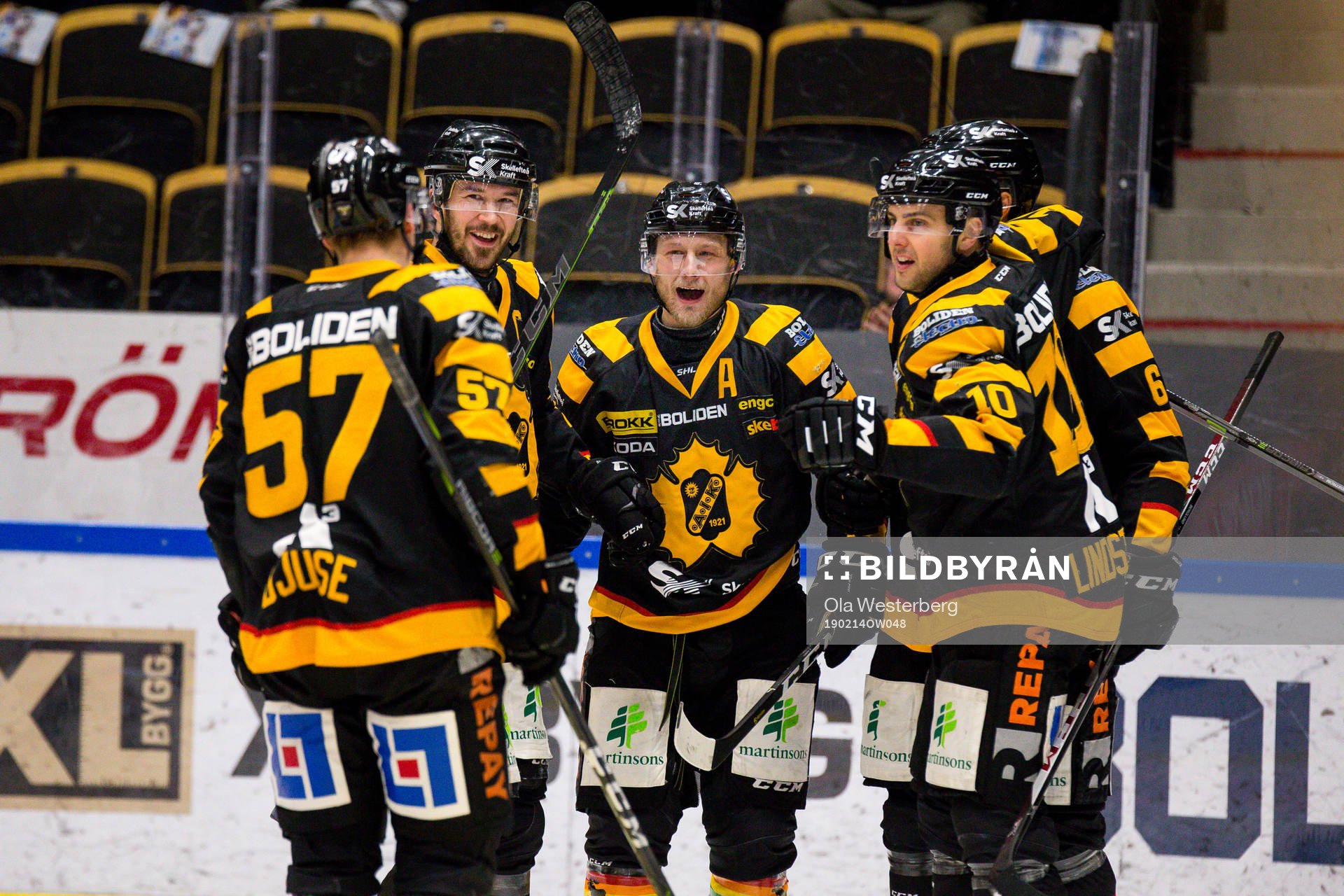 Skellefteås Oscar Möller, Jimmie Ericsson , Joakim