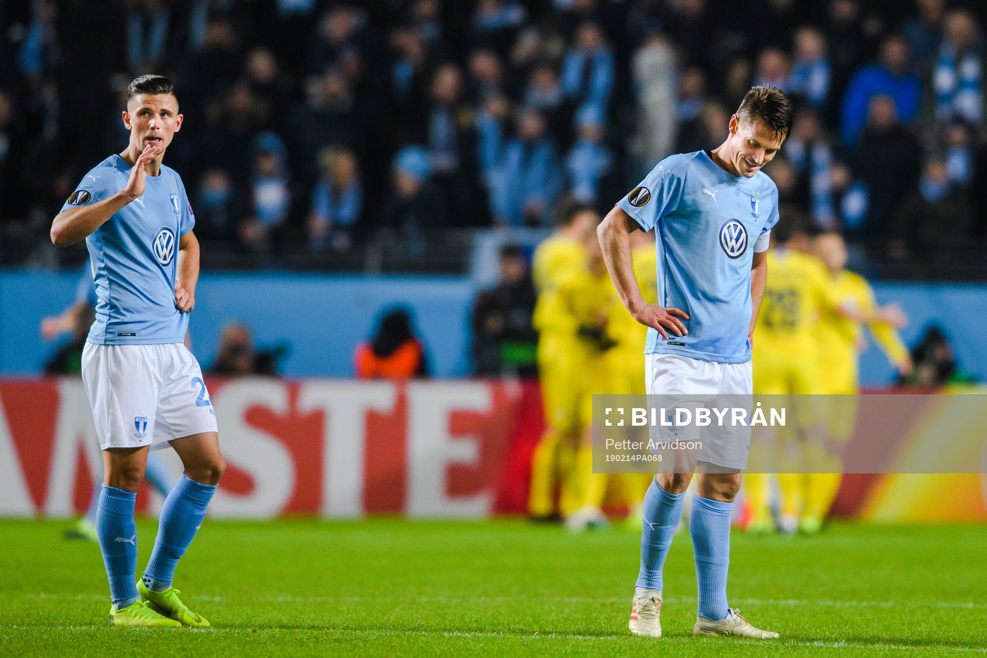 Markus Rosenberg of Malmö FF looks dejected