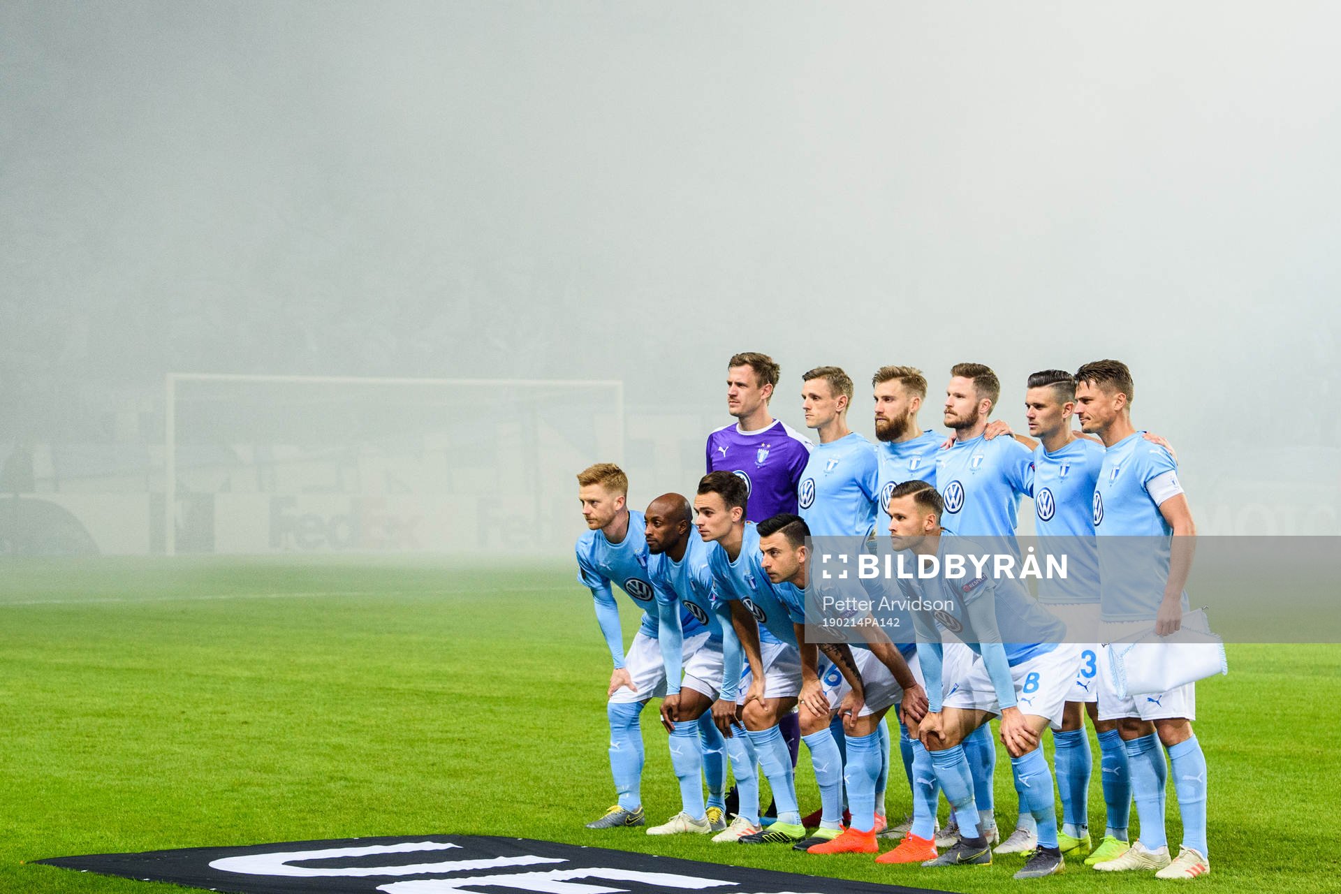 Goalkeeper Johan Dahlin, Sören Rieks, Rasmus Bengtsson,