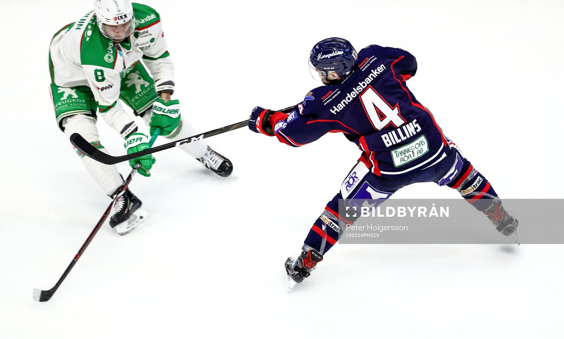 Mål 1-0 av Linköpings Chad Billins