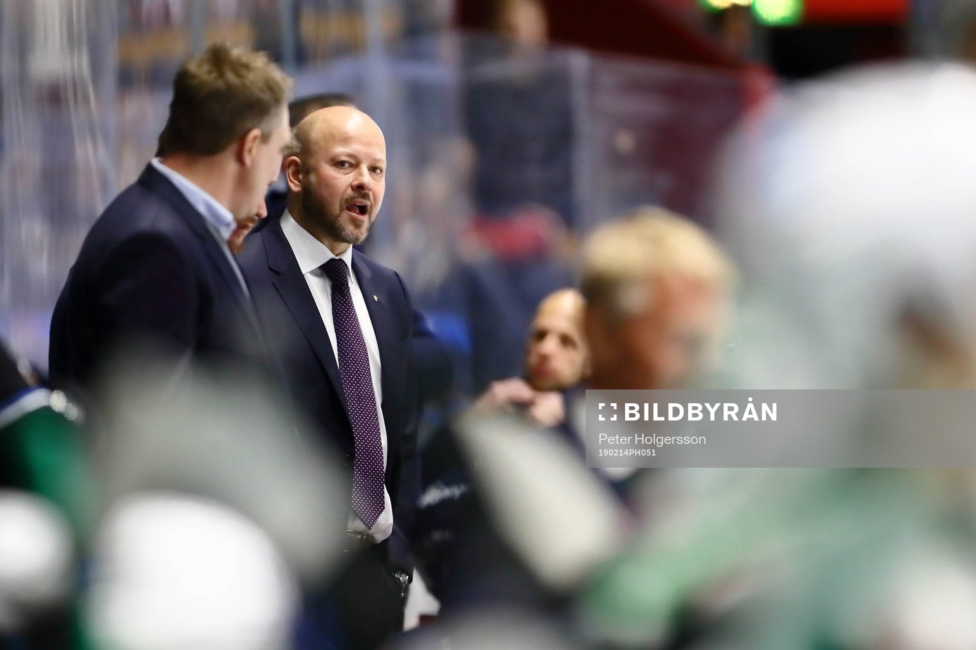 Linköpings tränare Tommy Jonsson reagerar