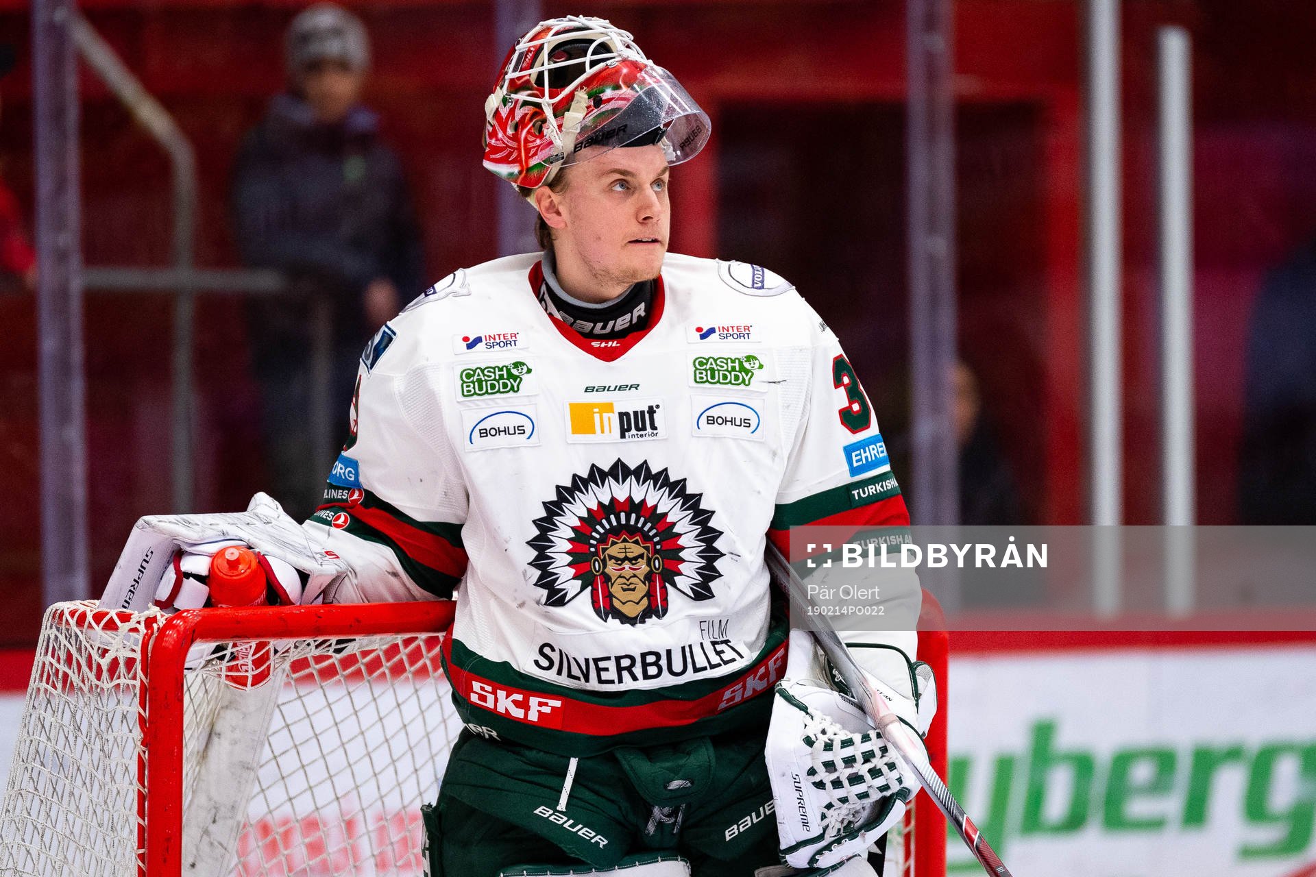 Frölundas målvakt Johan Mattsson