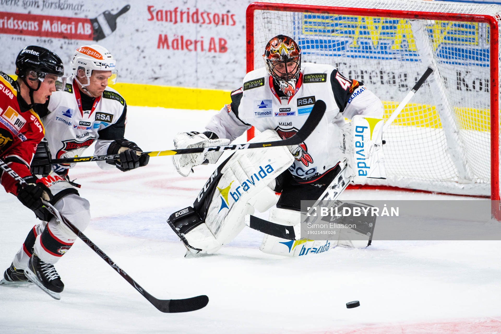 Malmö Redhawks målvakt Cristopher Nihlstorp